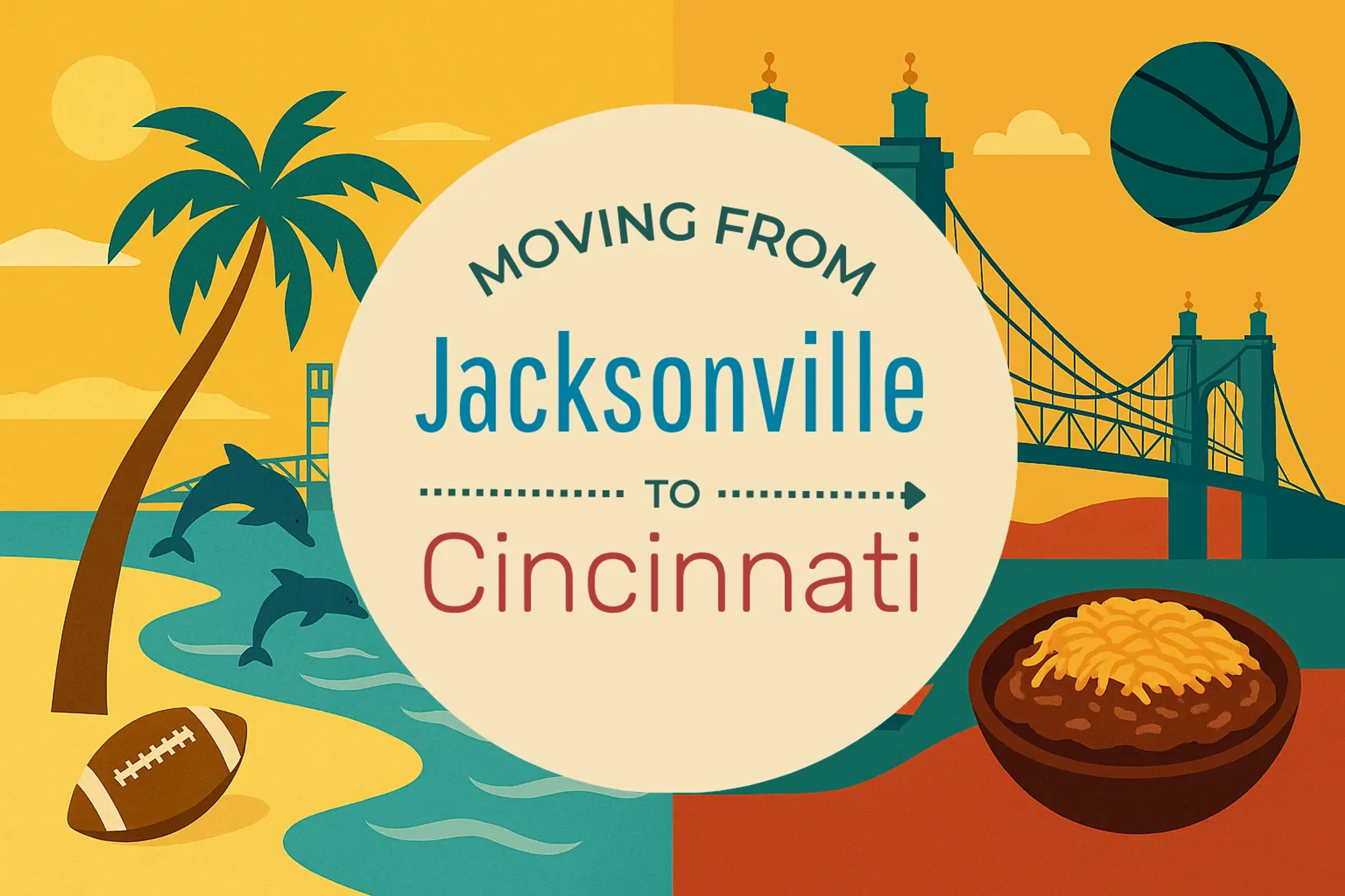 Side-by-side comparison of Jacksonville to Cincinnati moving companies