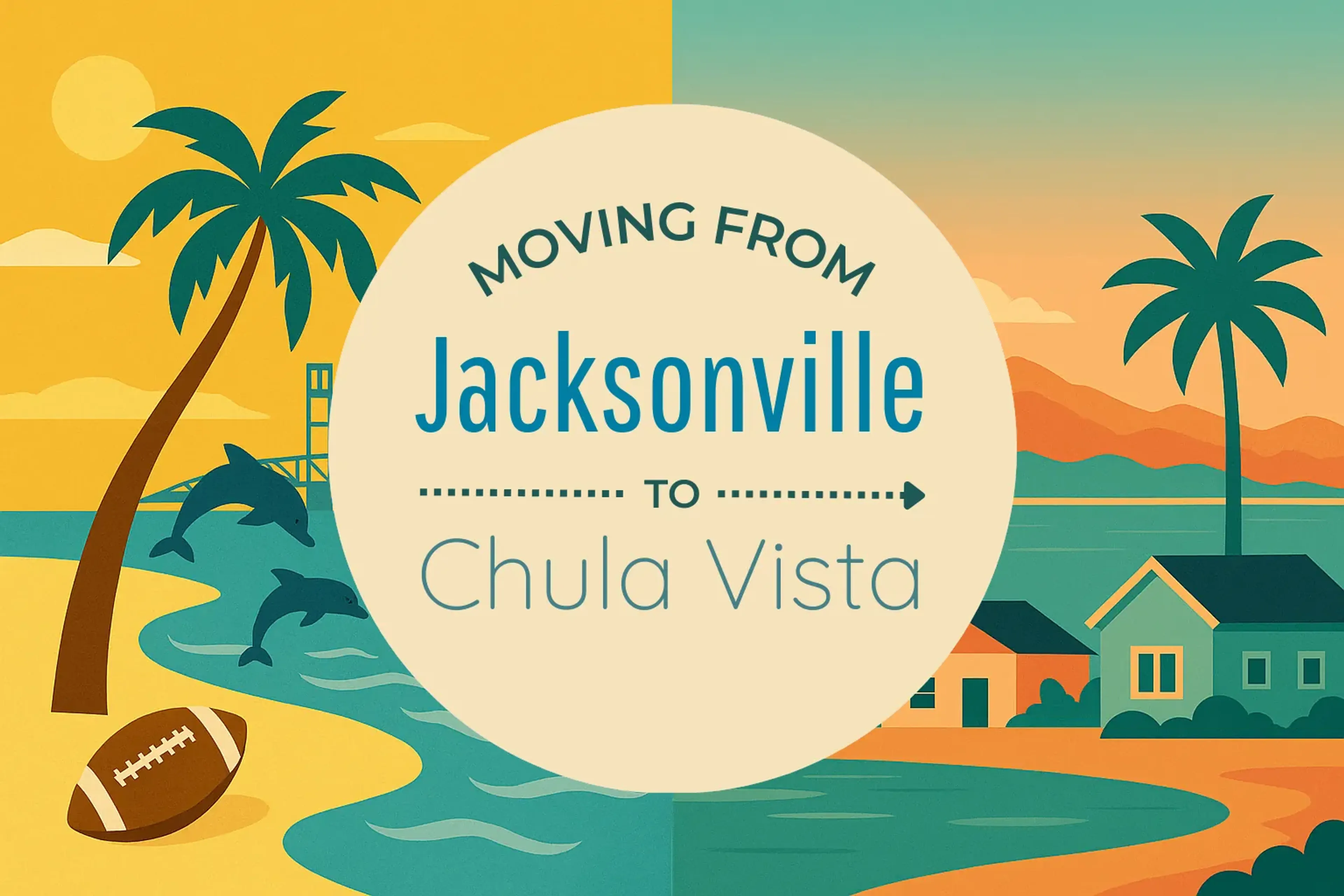 Side-by-side comparison of Jacksonville to Chula Vista moving companies