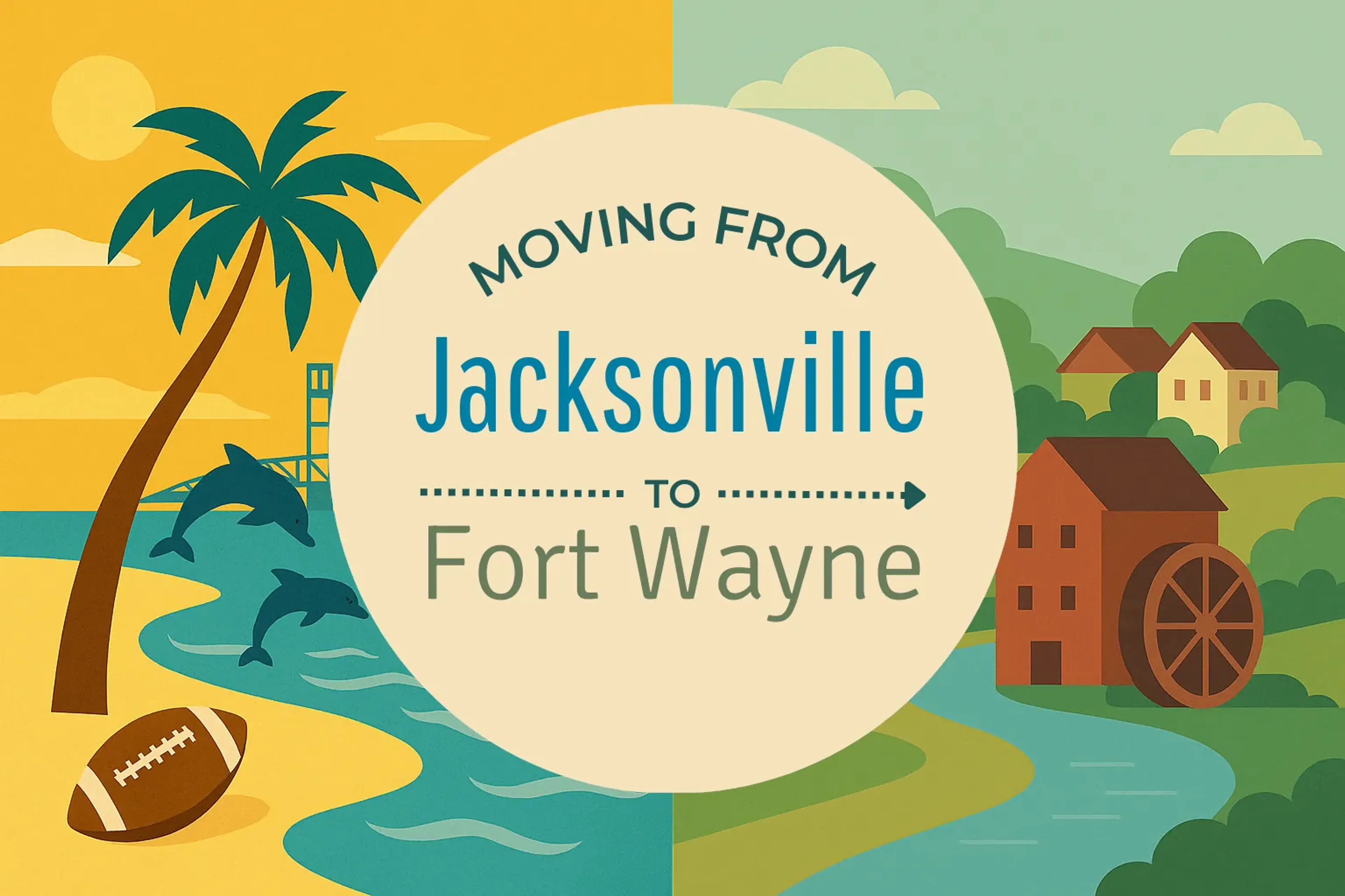 Side-by-side comparison of Jacksonville to Fort Wayne moving companies