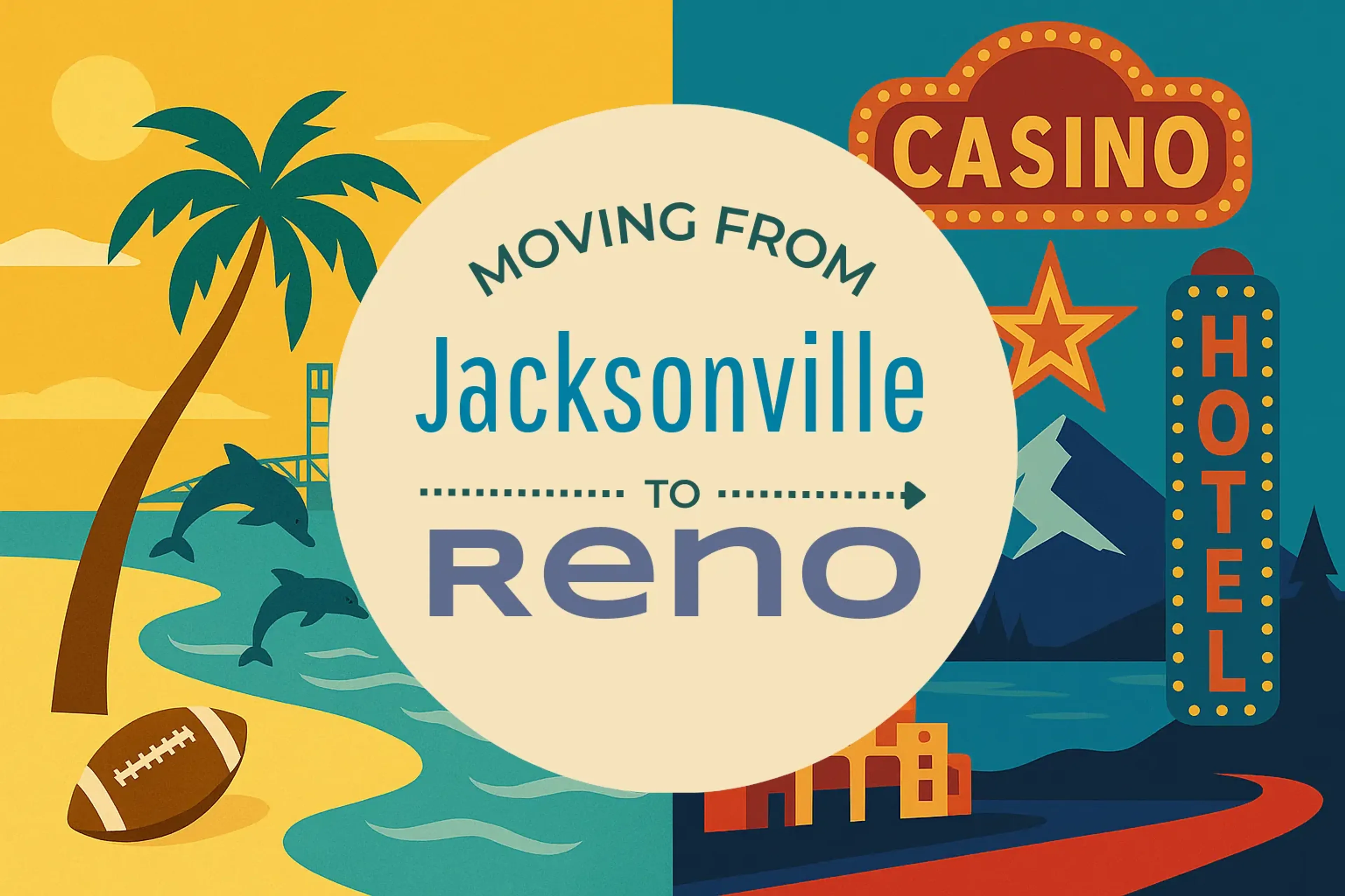 Side-by-side comparison of Jacksonville to Reno moving companies