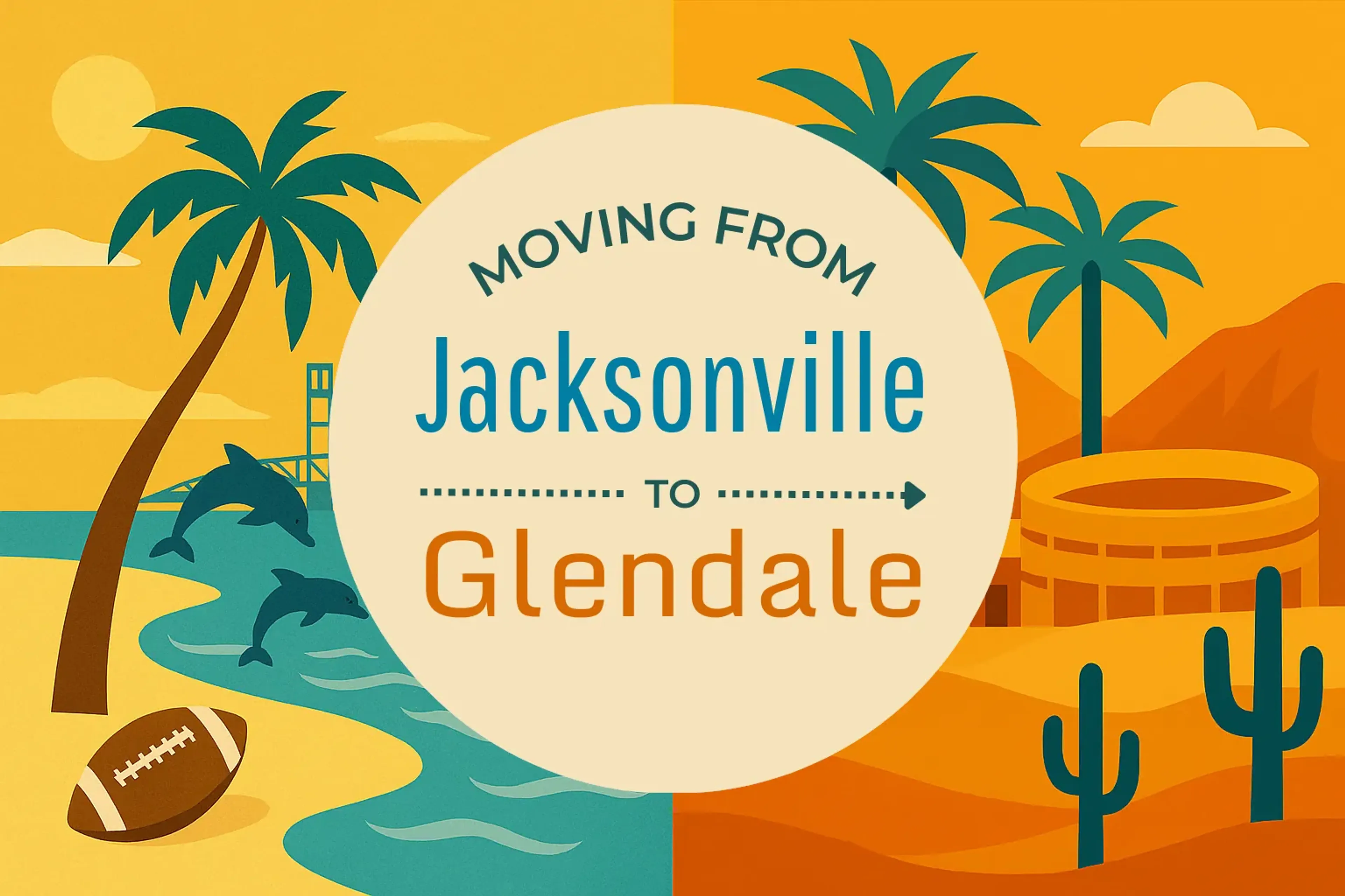 Side-by-side comparison of Jacksonville to Glendale moving companies