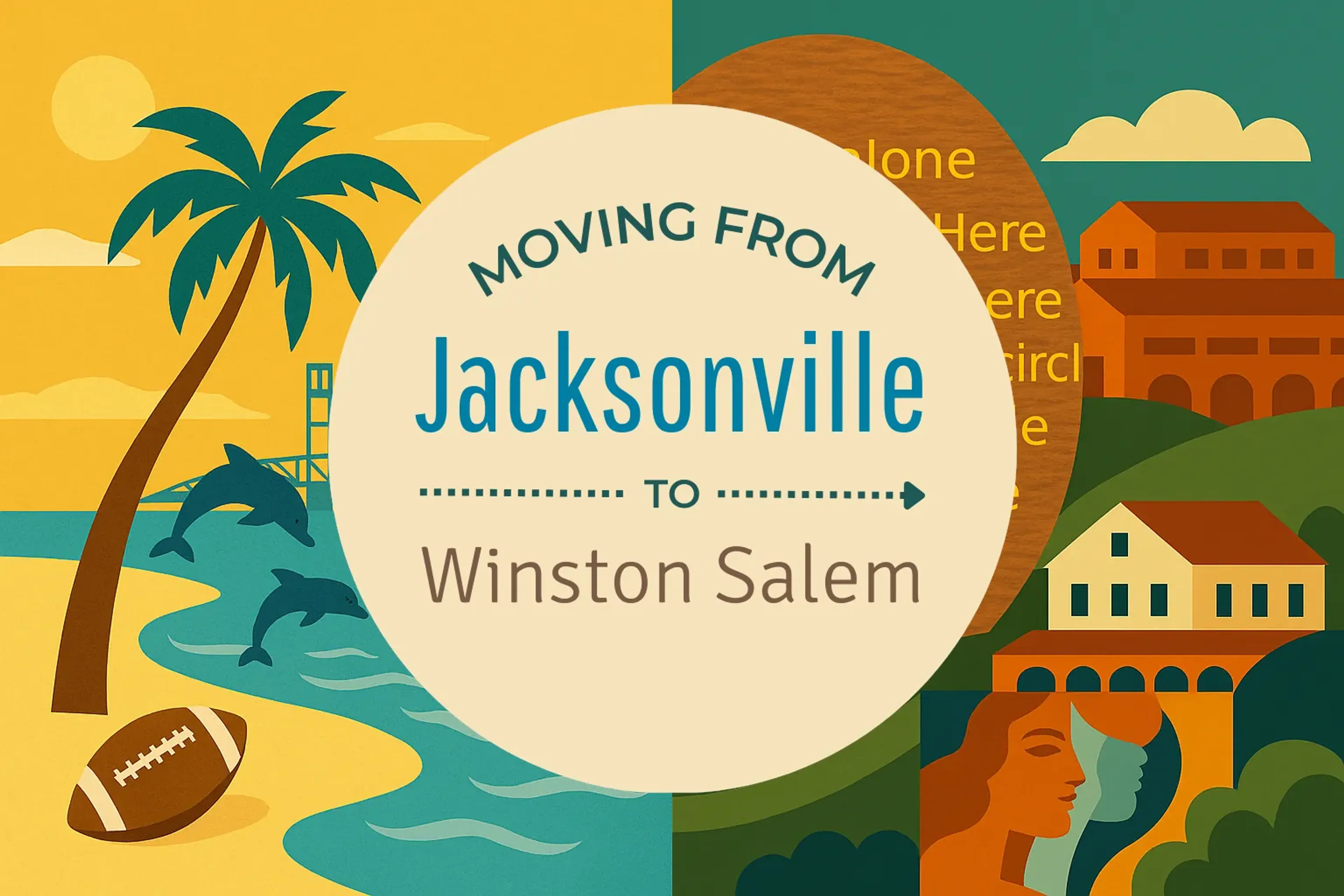 Side-by-side comparison of Jacksonville to Winston Salem moving companies