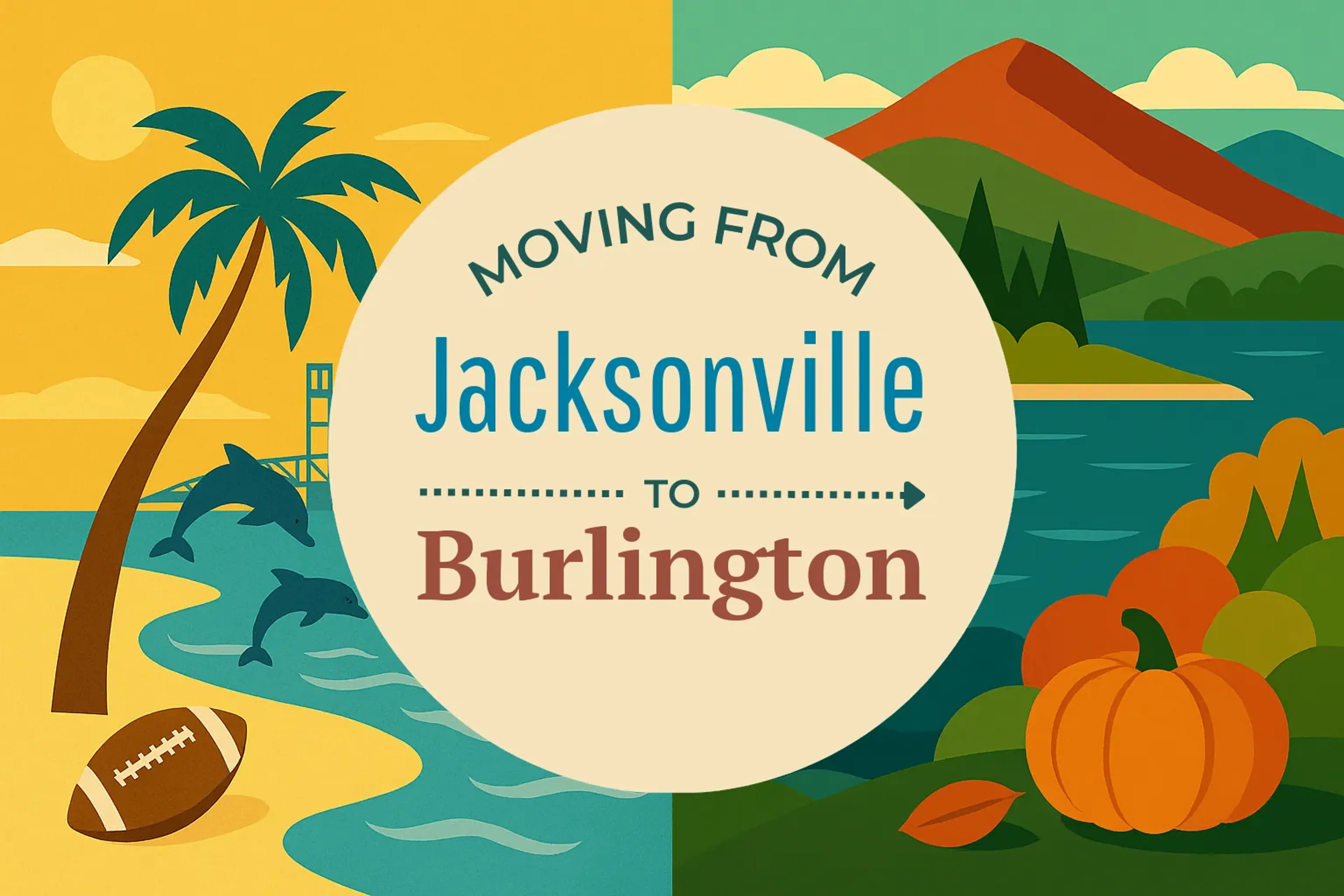 Side-by-side comparison of Jacksonville to Burlington moving companies