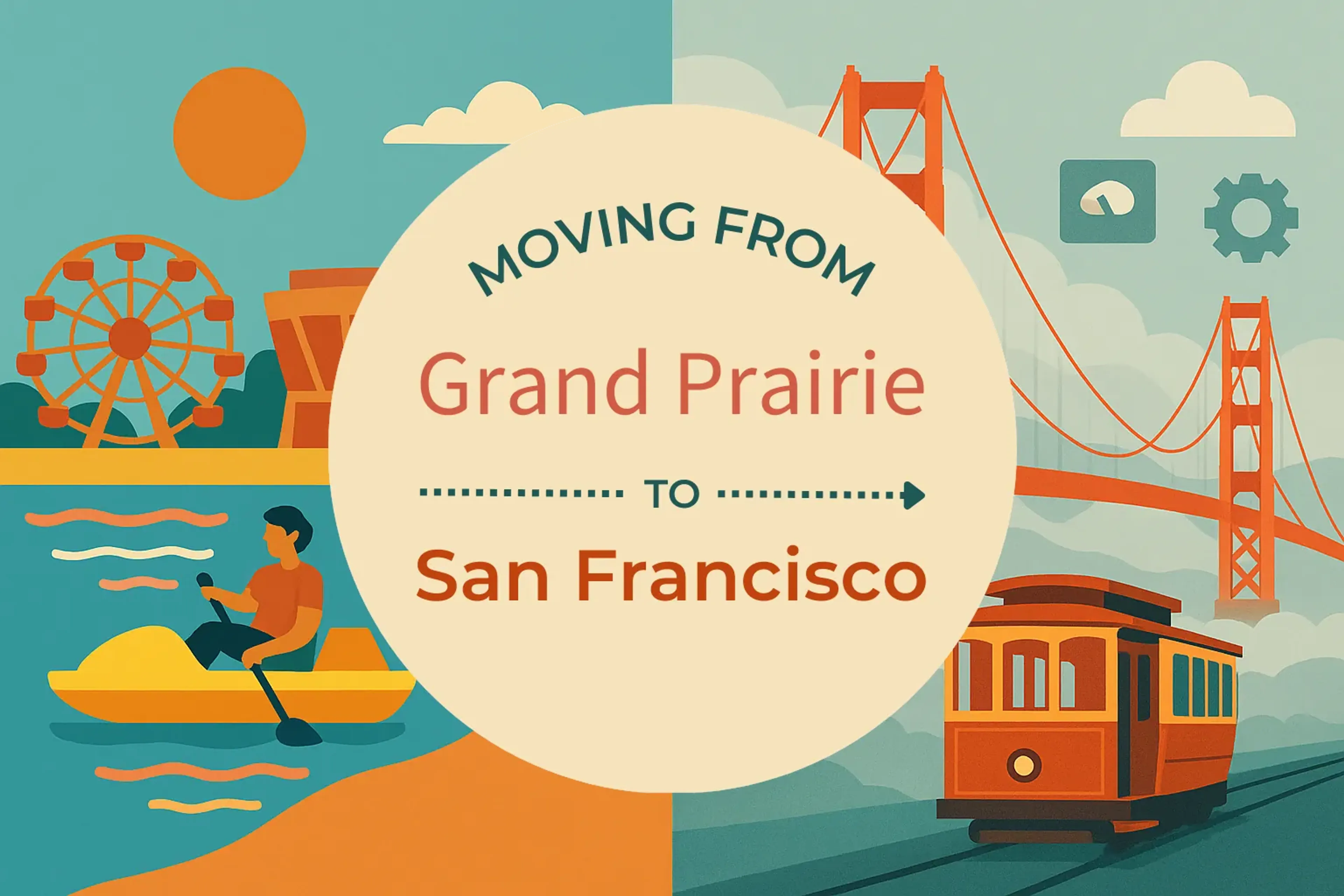Side-by-side comparison of Grand Prairie to San Francisco moving companies
