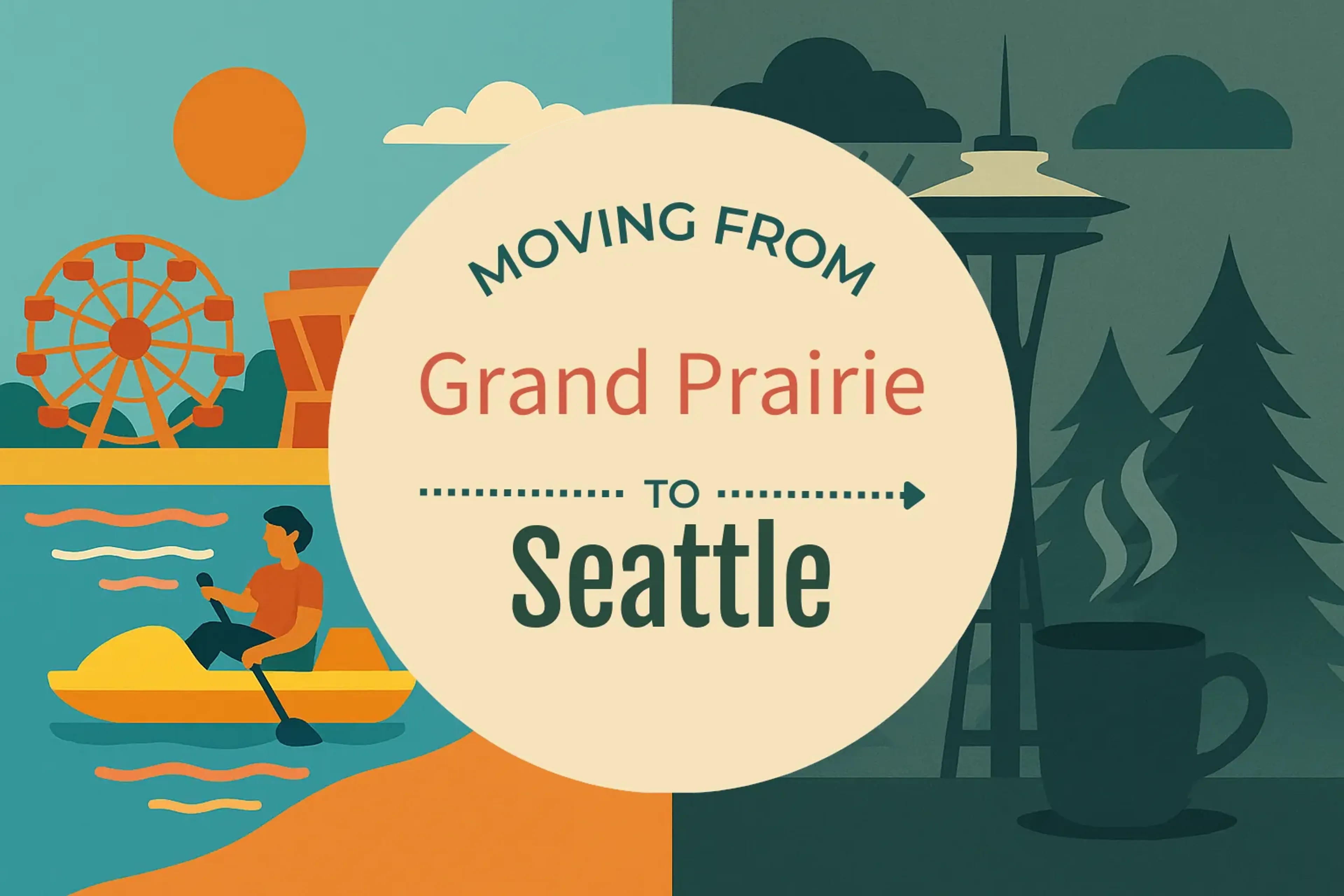 Side-by-side comparison of Grand Prairie to Seattle moving companies
