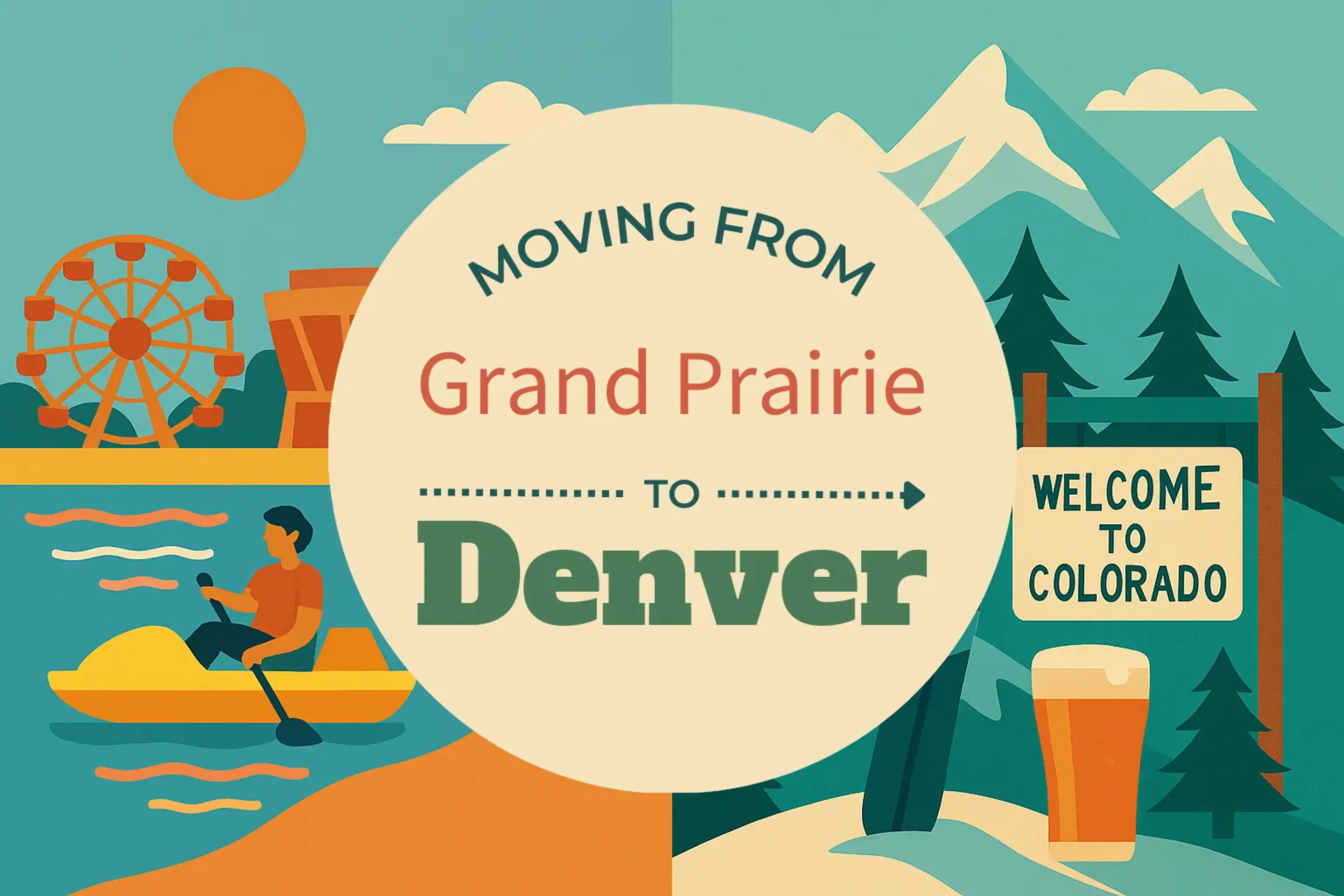 Side-by-side comparison of Grand Prairie to Denver moving companies