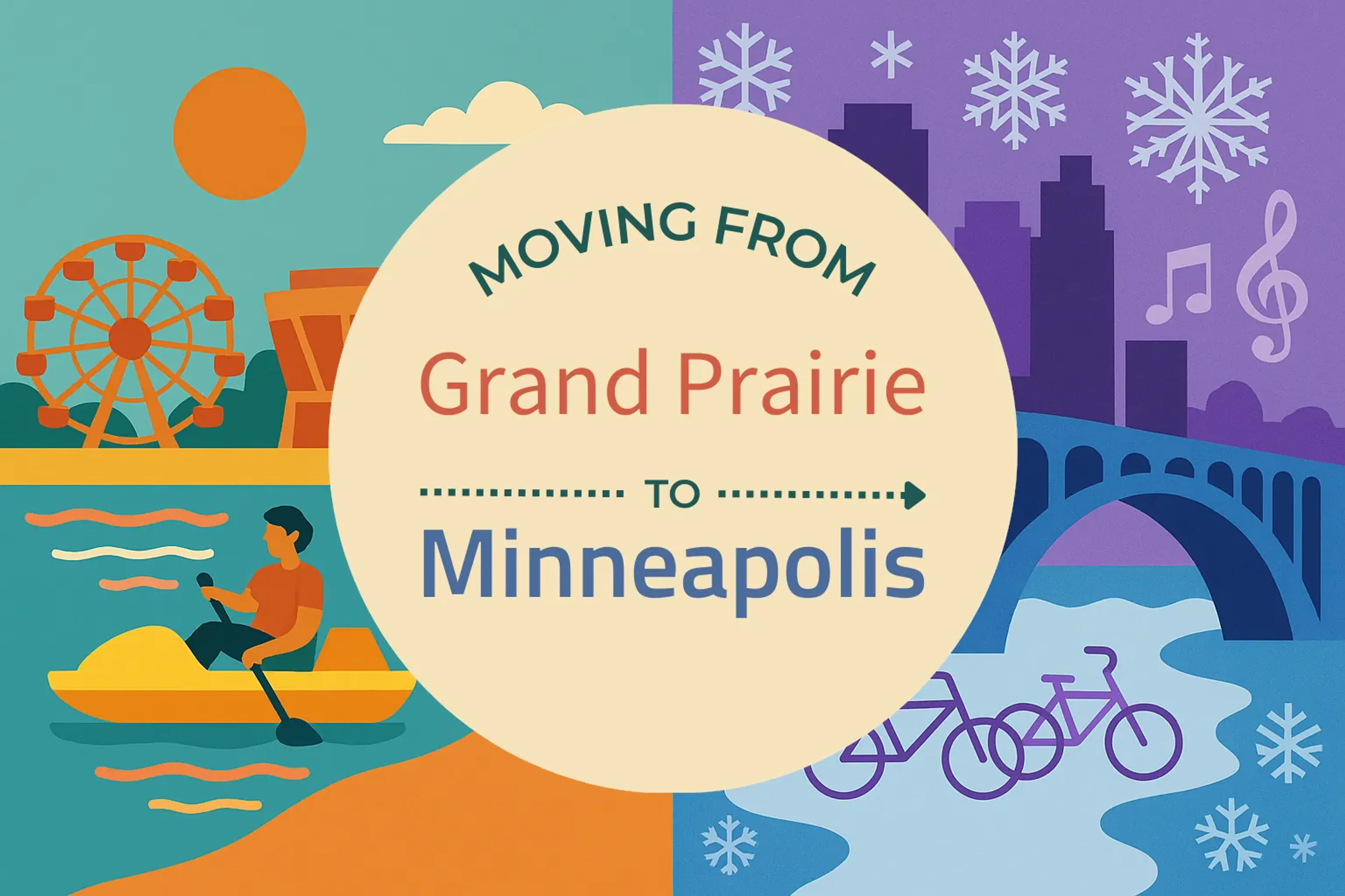 Side-by-side comparison of Grand Prairie to Minneapolis moving companies