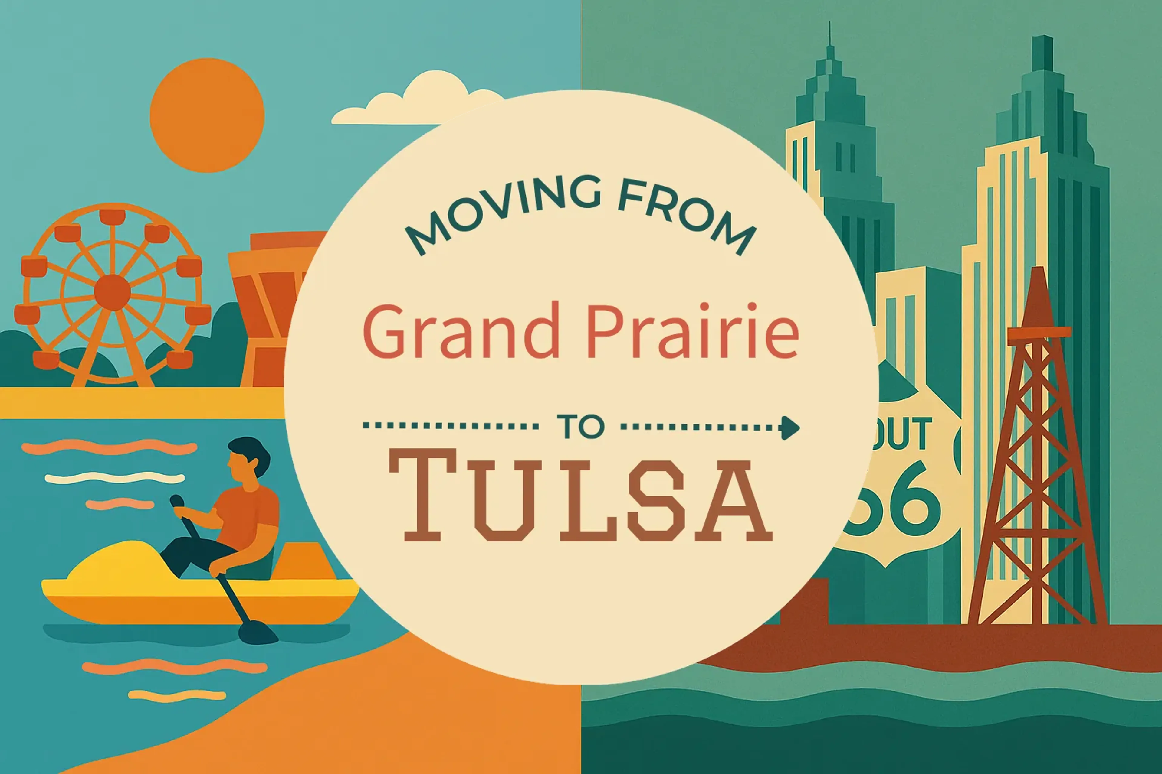 Side-by-side comparison of Grand Prairie to Tulsa moving companies