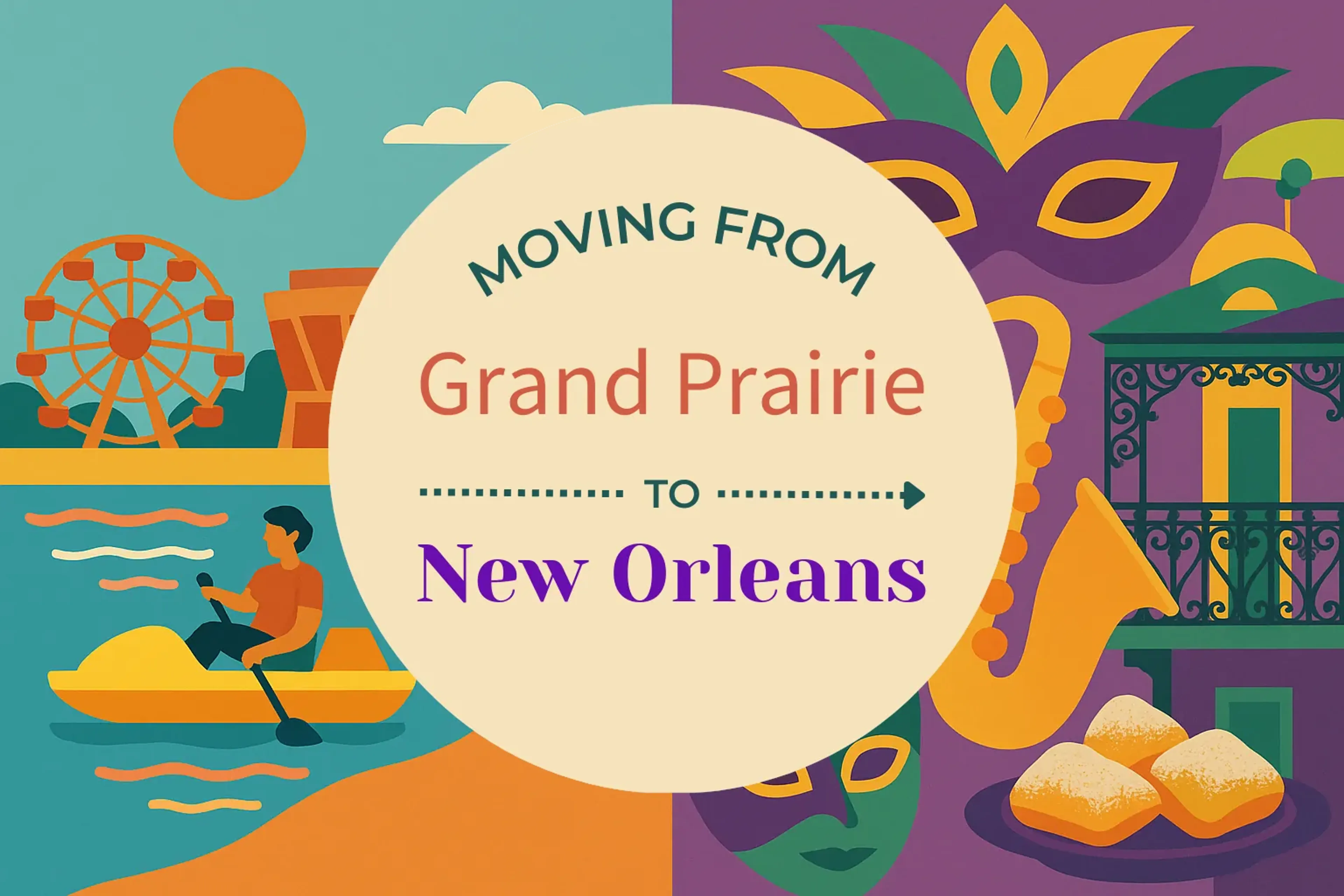 Side-by-side comparison of Grand Prairie to New Orleans moving companies
