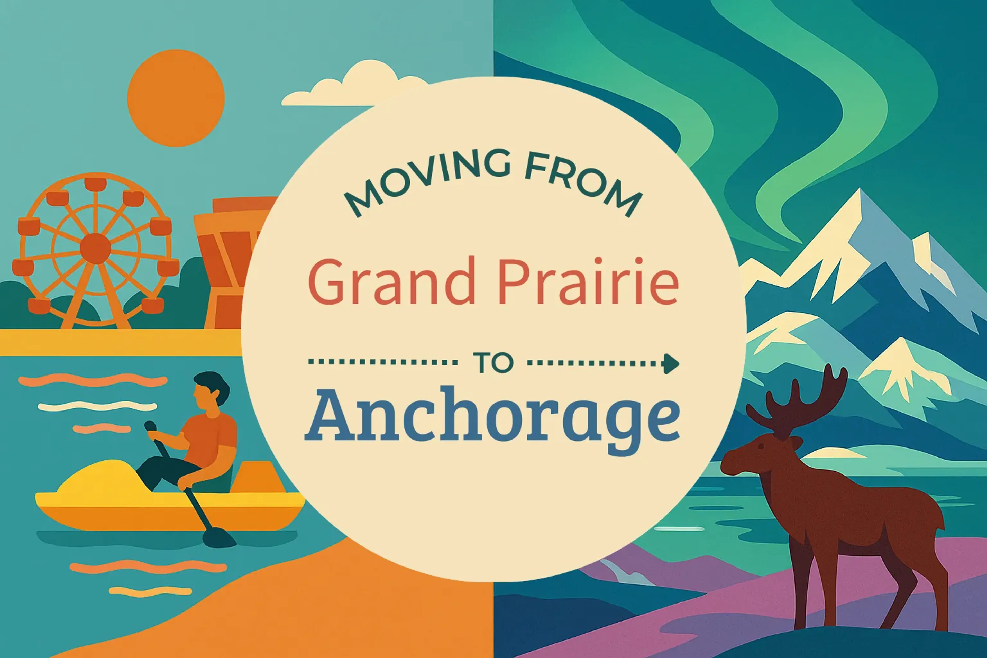 Side-by-side comparison of Grand Prairie to Anchorage moving companies
