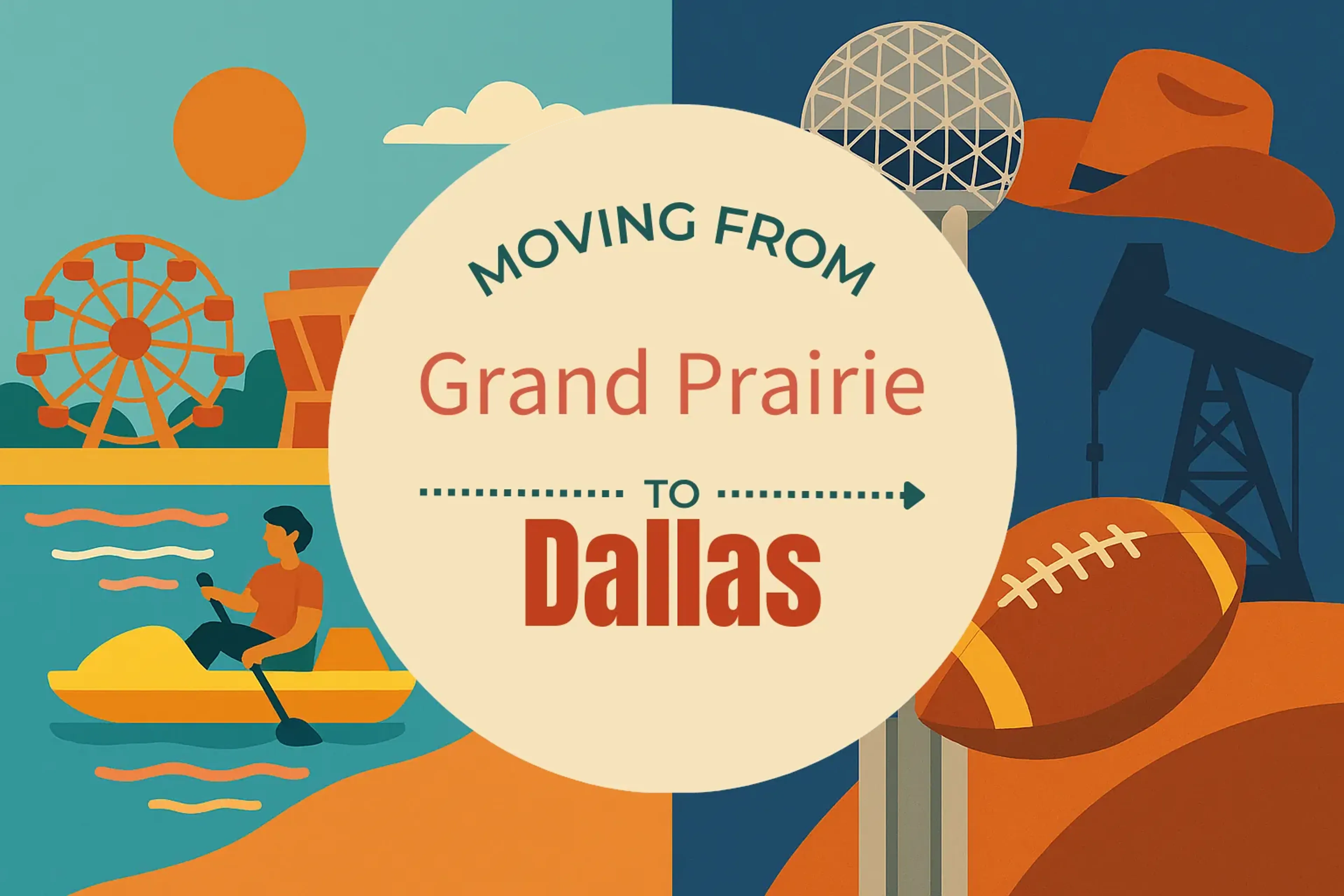 Side-by-side comparison of Grand Prairie to Dallas moving companies