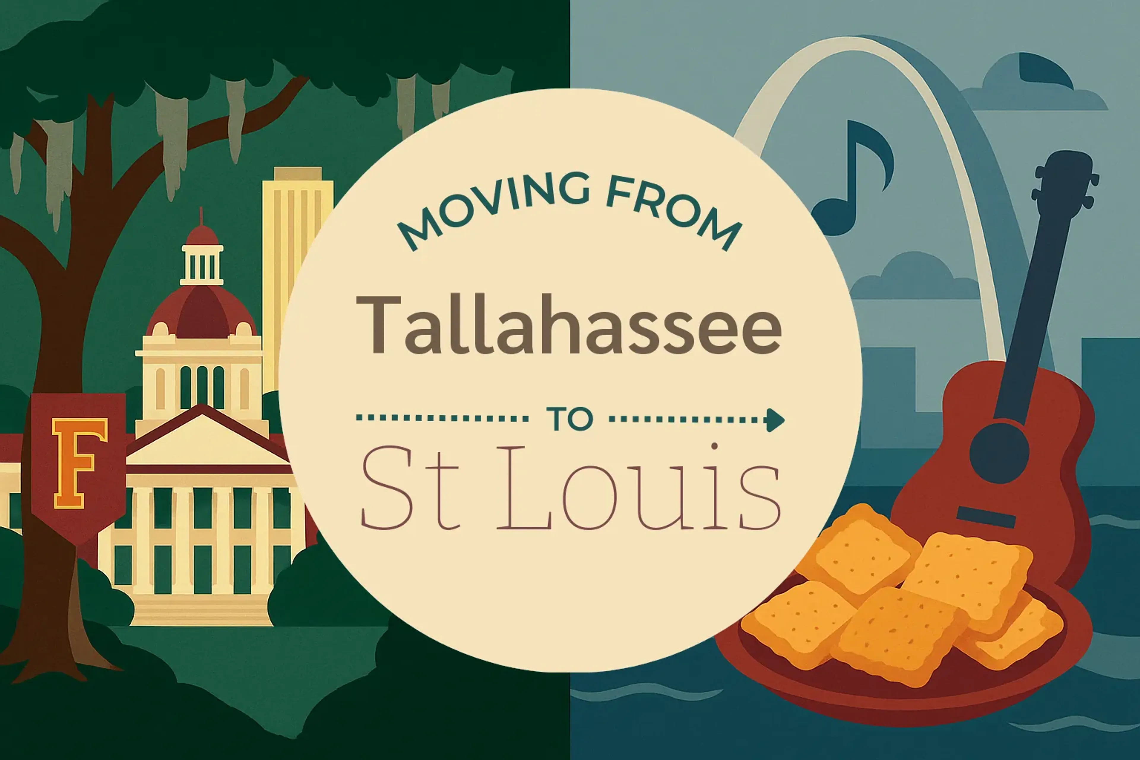 Side-by-side comparison of Tallahassee to St. Louis moving companies