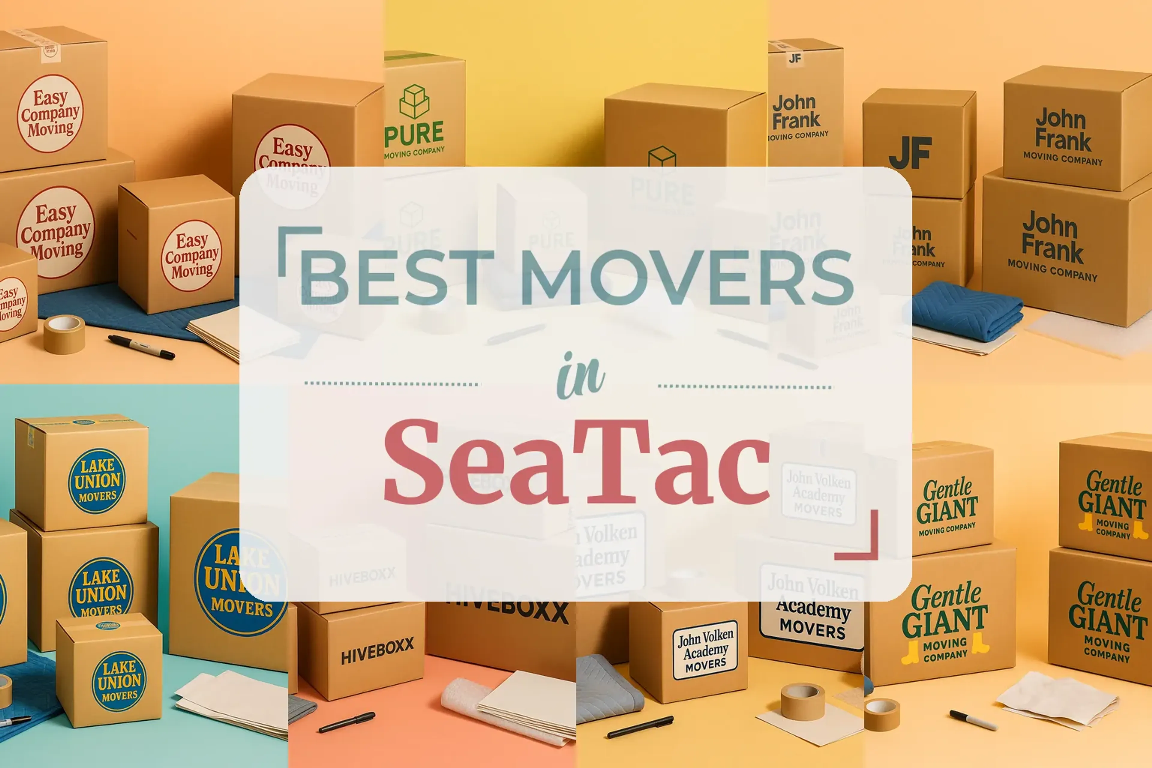 Side-by-side comparison of SeaTac moving companies