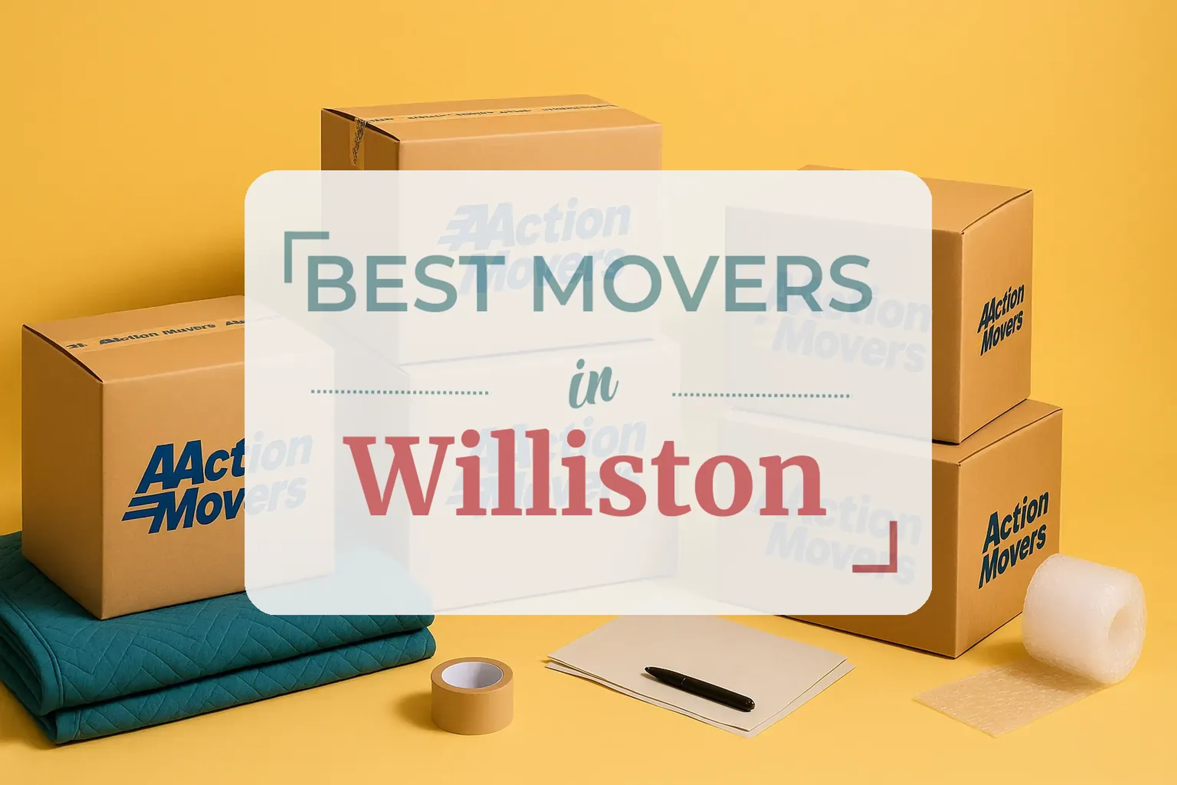 Side-by-side comparison of Williston moving companies