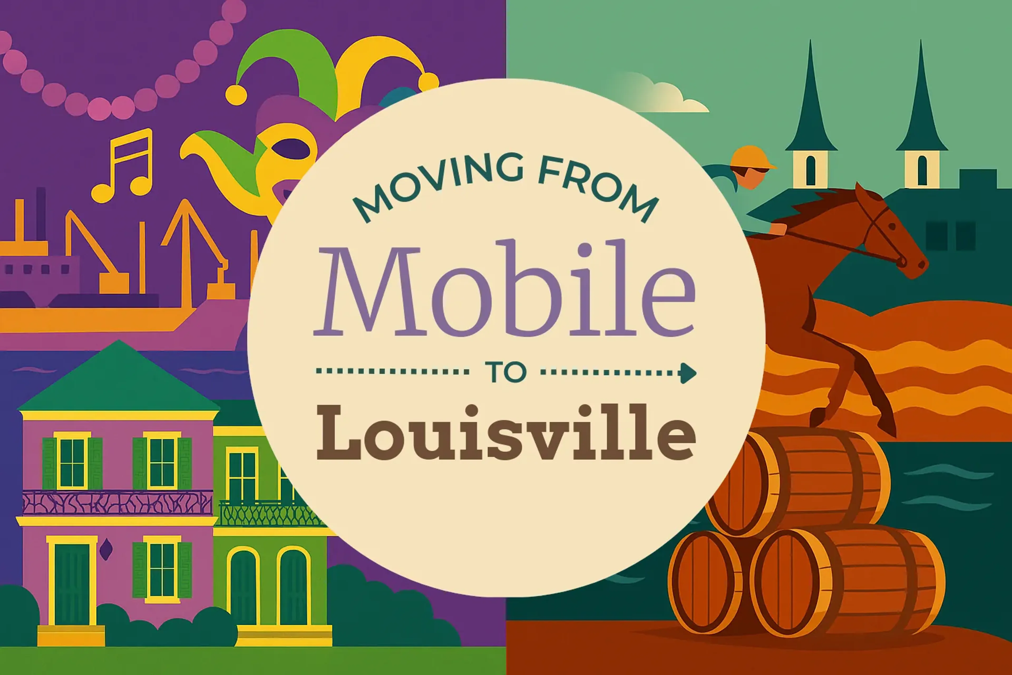 Side-by-side comparison of Mobile to Louisville moving companies