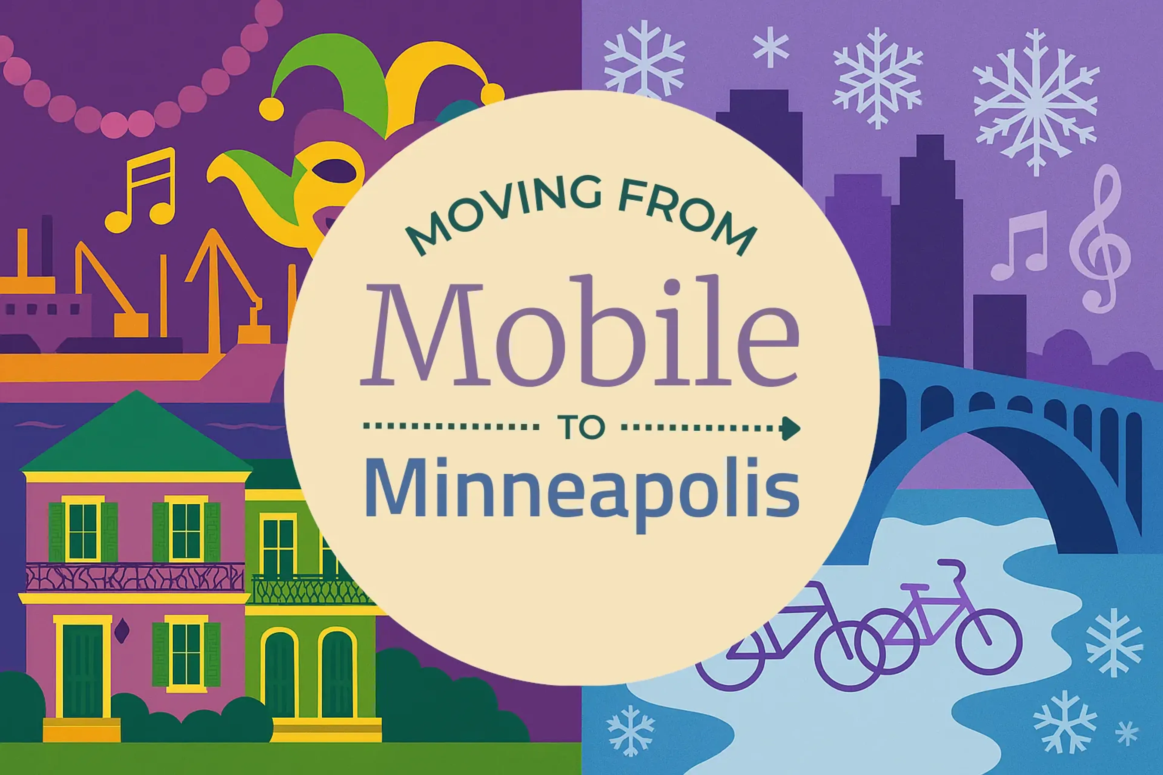 Side-by-side comparison of Mobile to Minneapolis moving companies