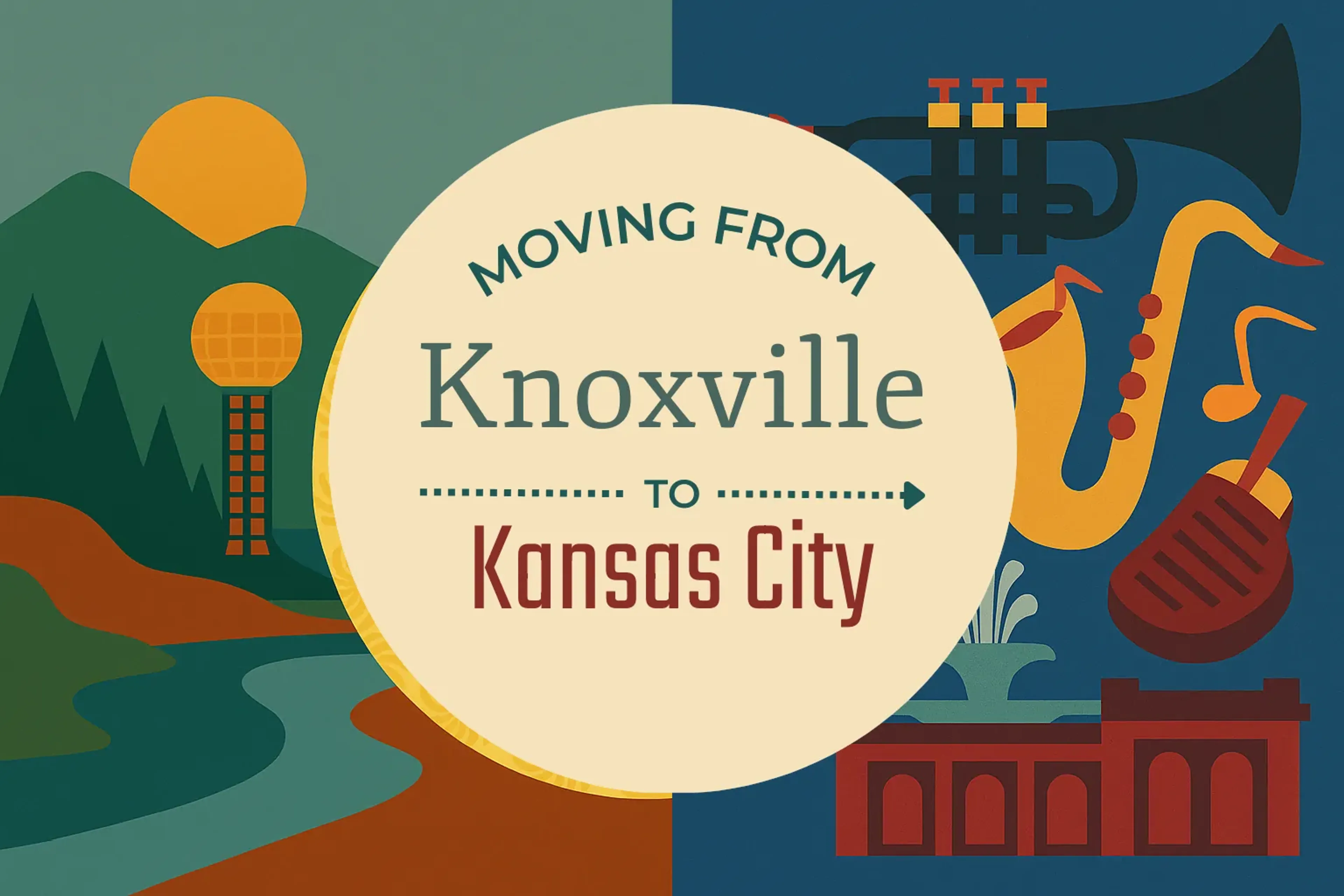 Side-by-side comparison of Knoxville to Kansas City moving companies