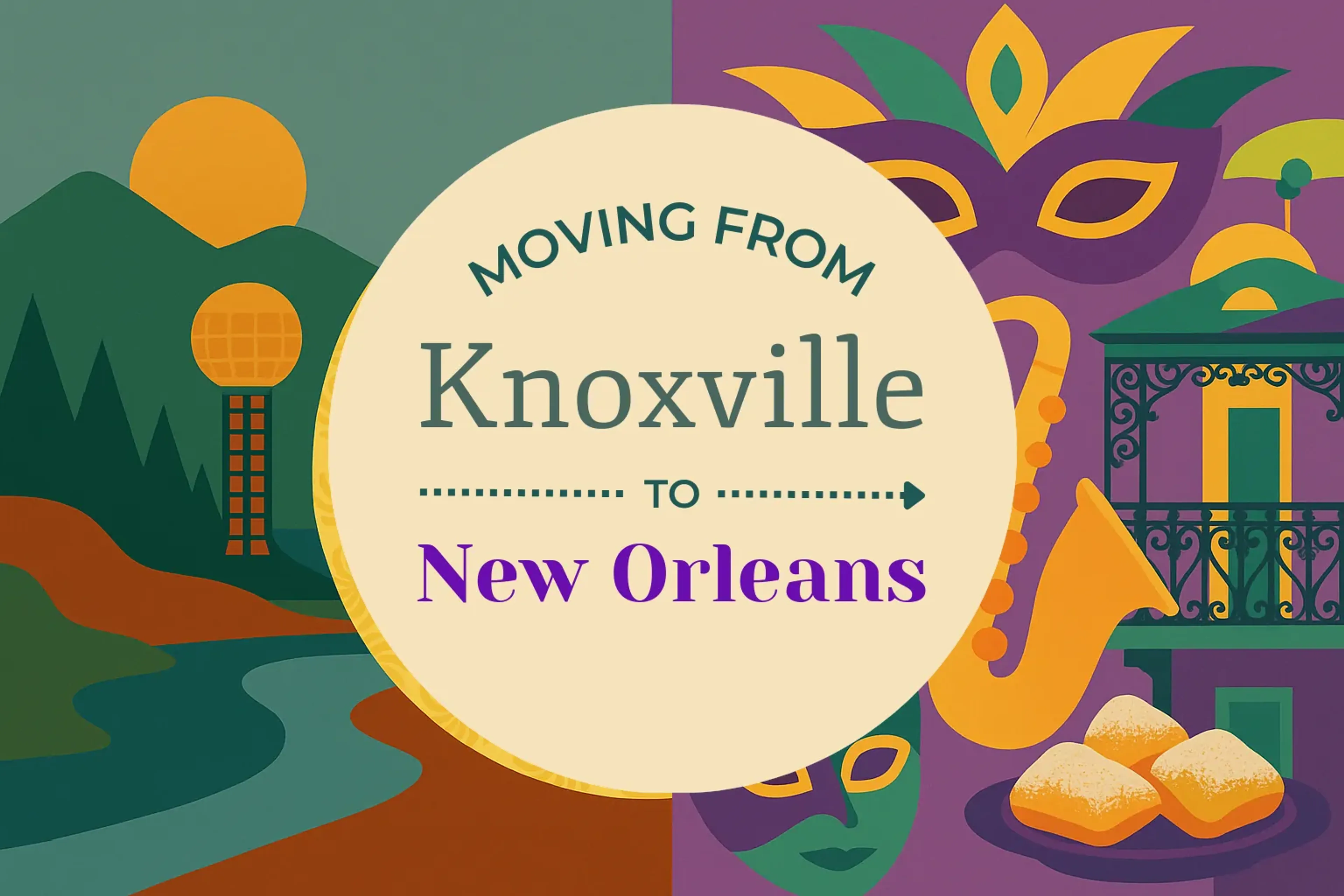 Side-by-side comparison of Knoxville to New Orleans moving companies