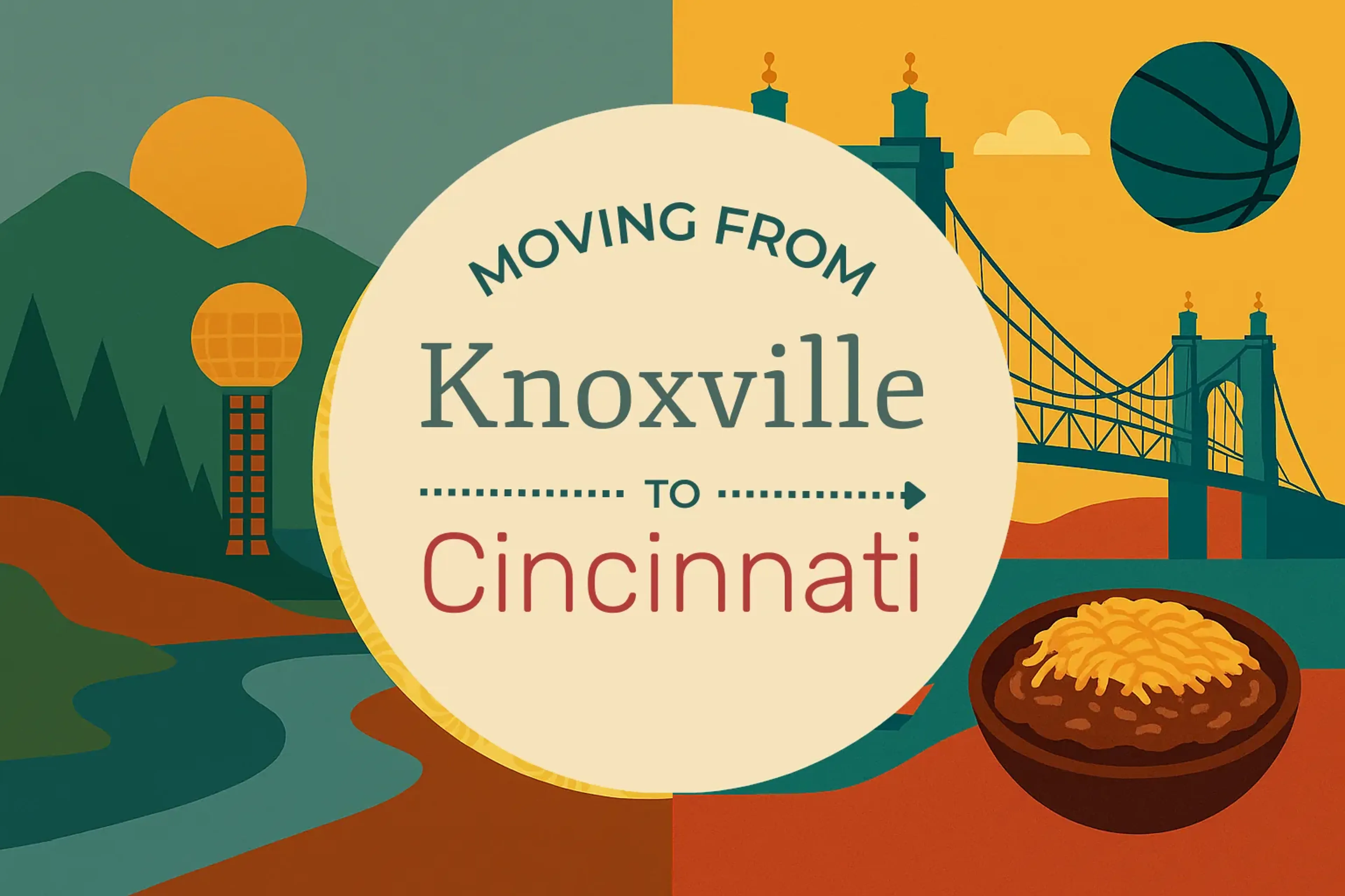 Side-by-side comparison of Knoxville to Cincinnati moving companies