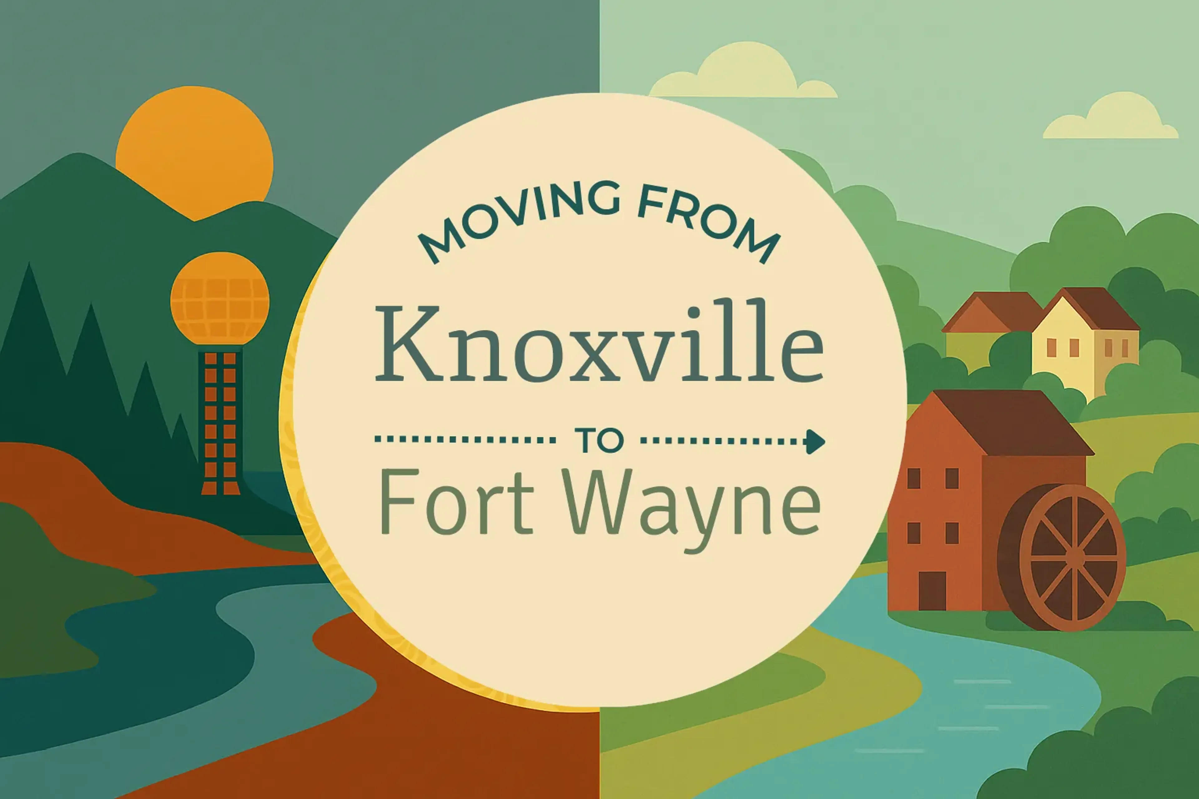 Side-by-side comparison of Knoxville to Fort Wayne moving companies