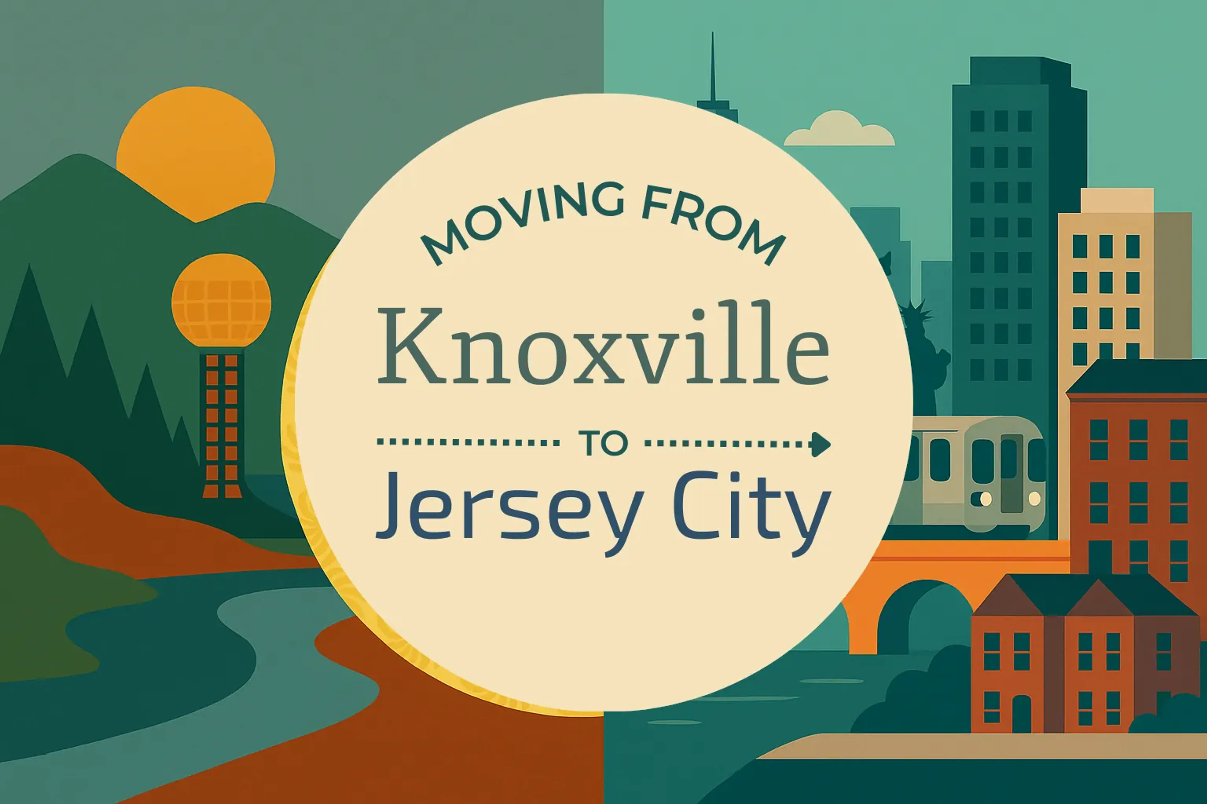 Side-by-side comparison of Knoxville to Jersey City moving companies
