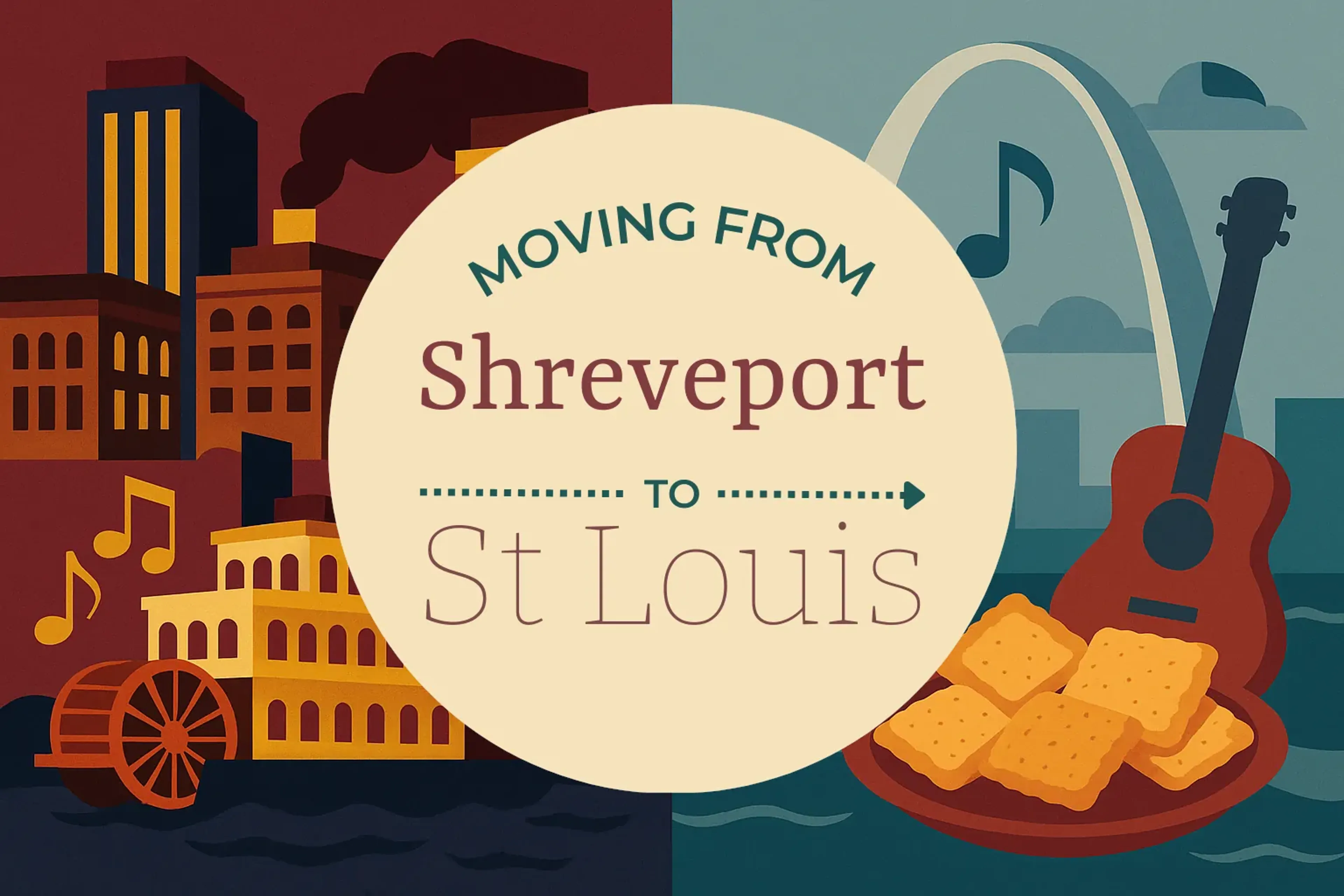 Side-by-side comparison of Shreveport to St. Louis moving companies