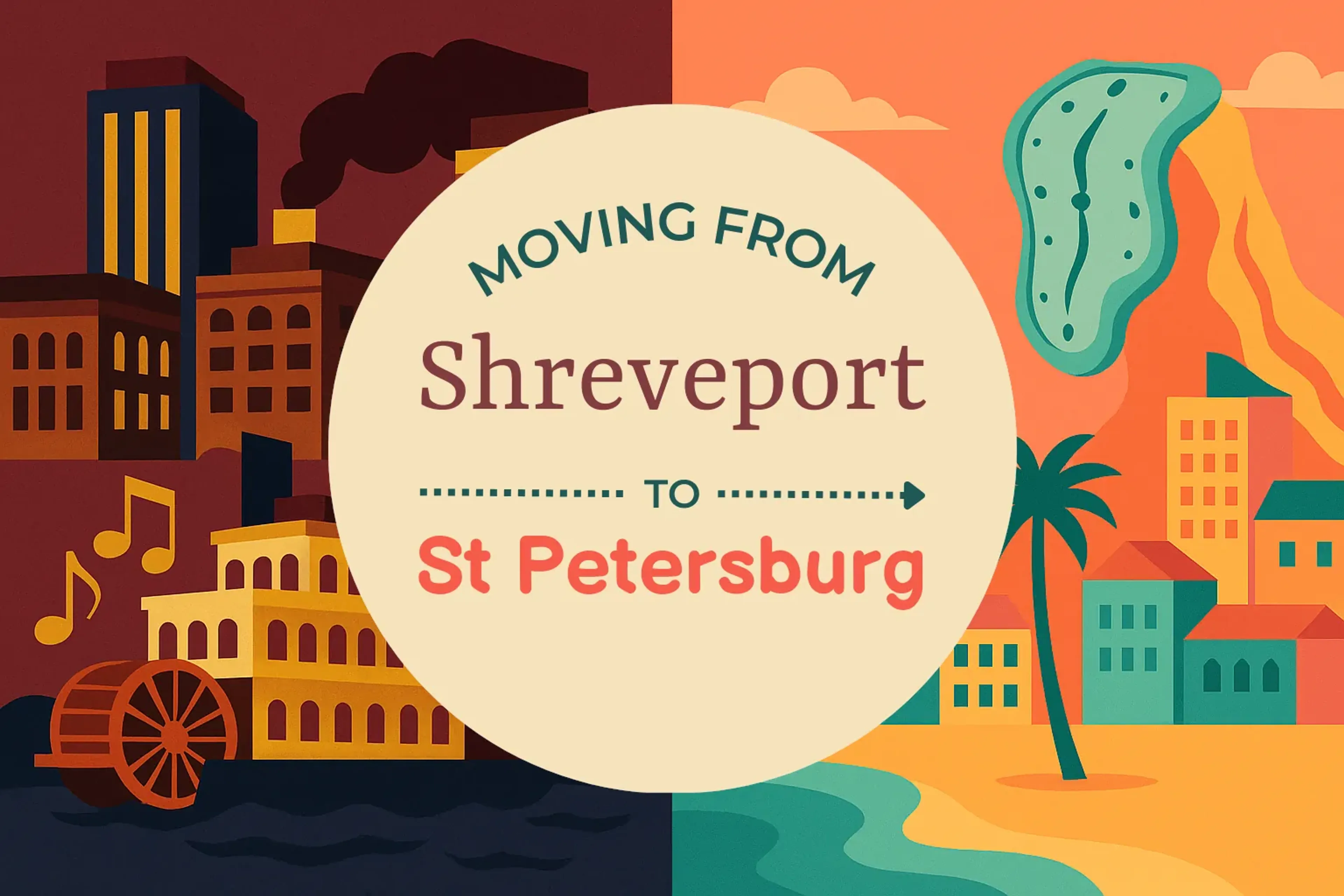 Side-by-side comparison of Shreveport to St. Petersburg moving companies