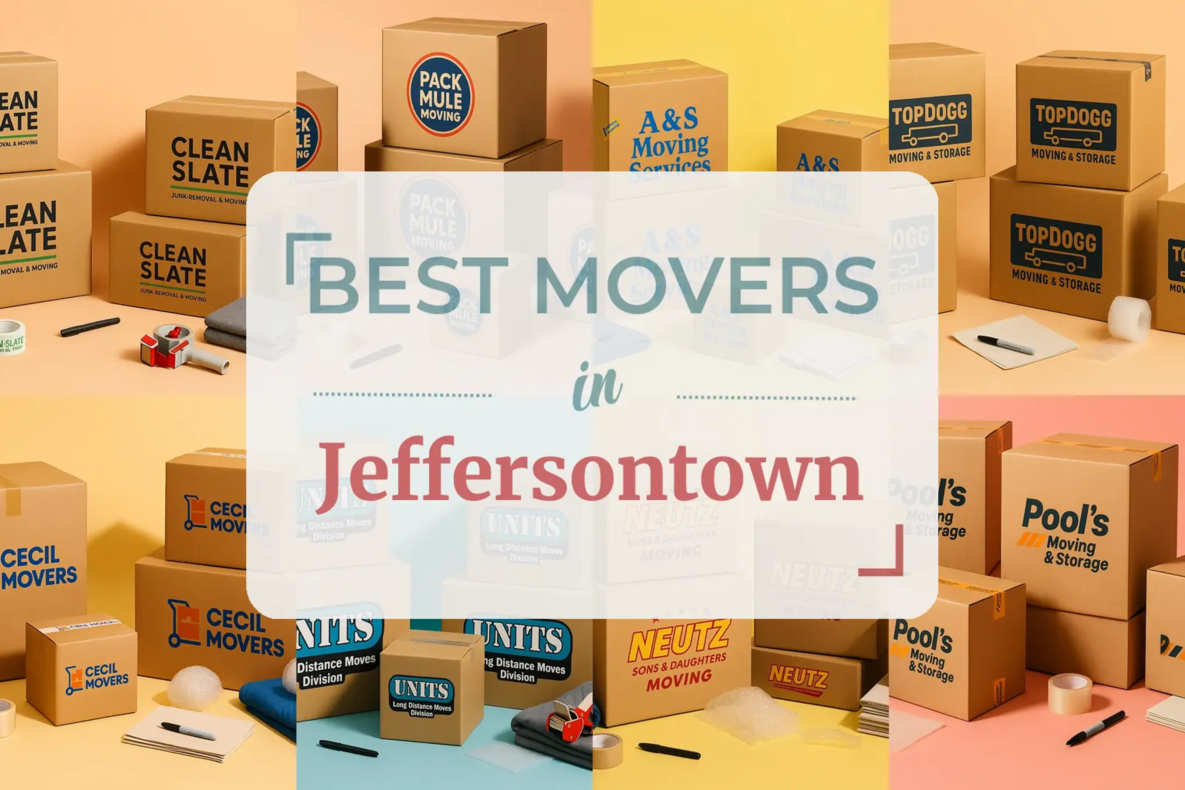 Side-by-side comparison of Jeffersontown moving companies