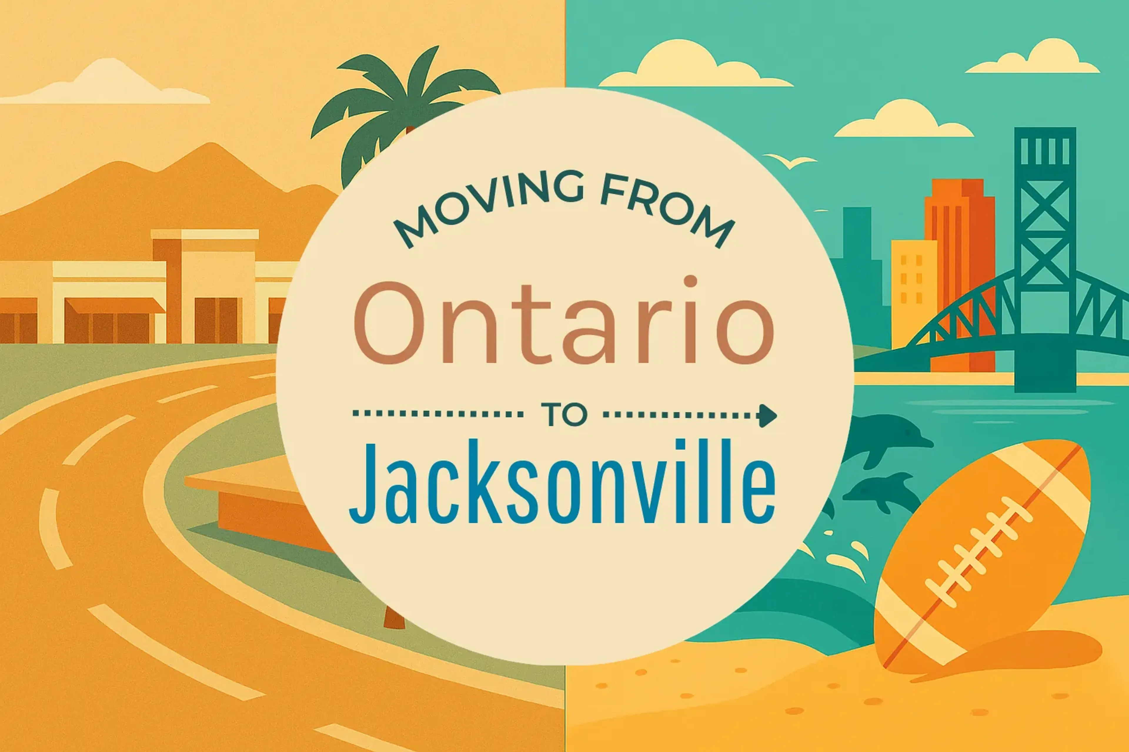 Side-by-side comparison of Ontario to Jacksonville moving companies