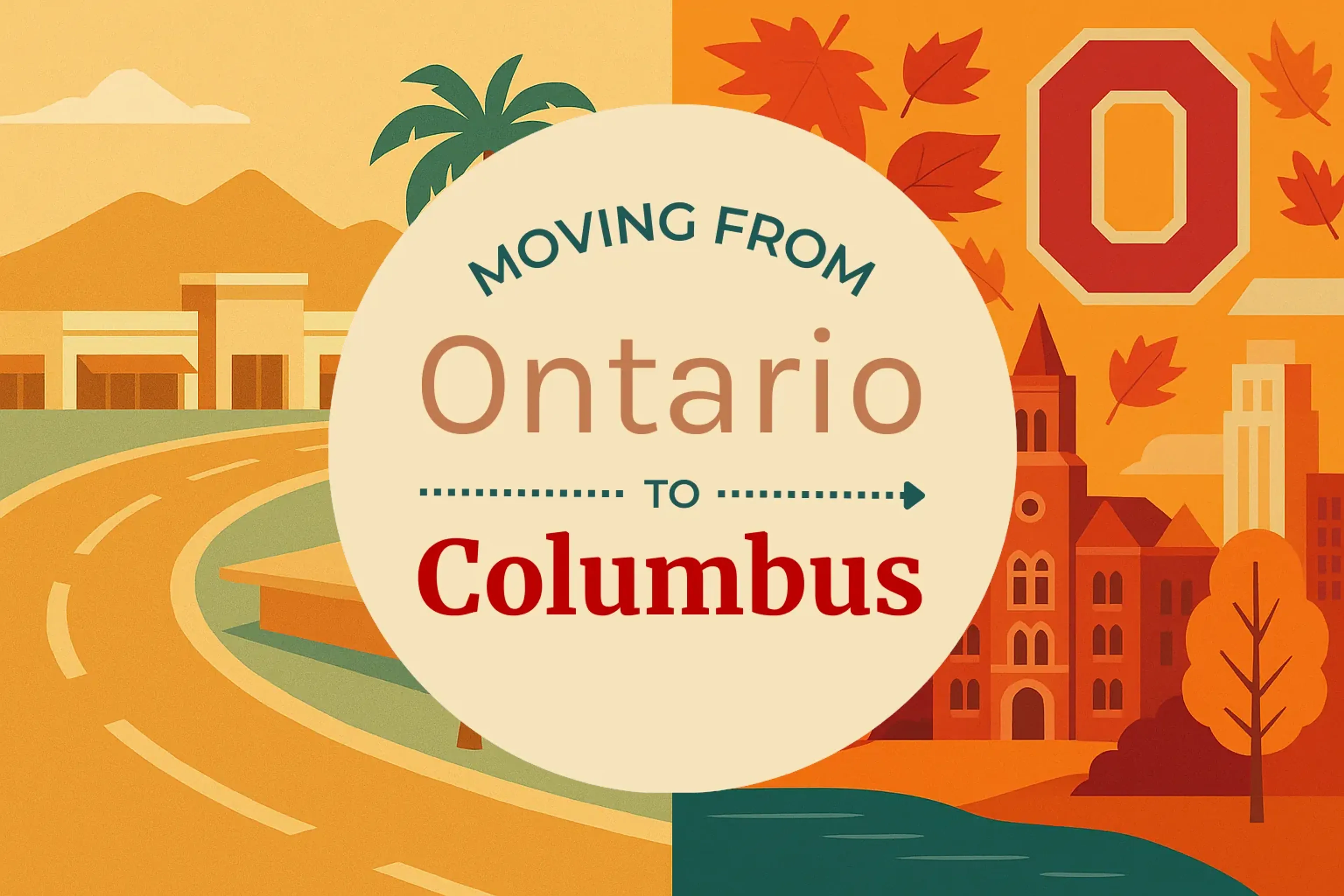 Side-by-side comparison of Ontario to Columbus moving companies