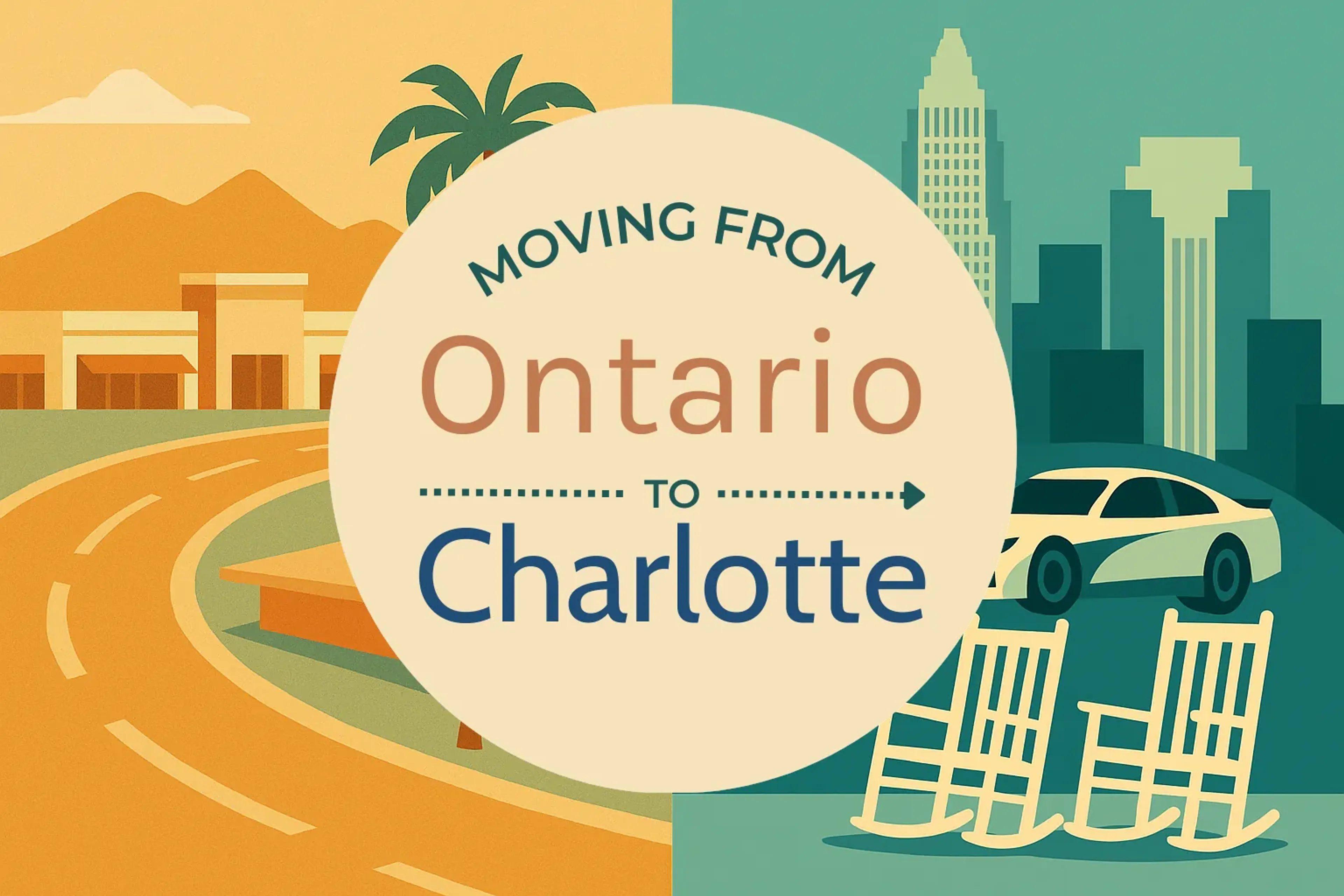 Side-by-side comparison of Ontario to Charlotte moving companies