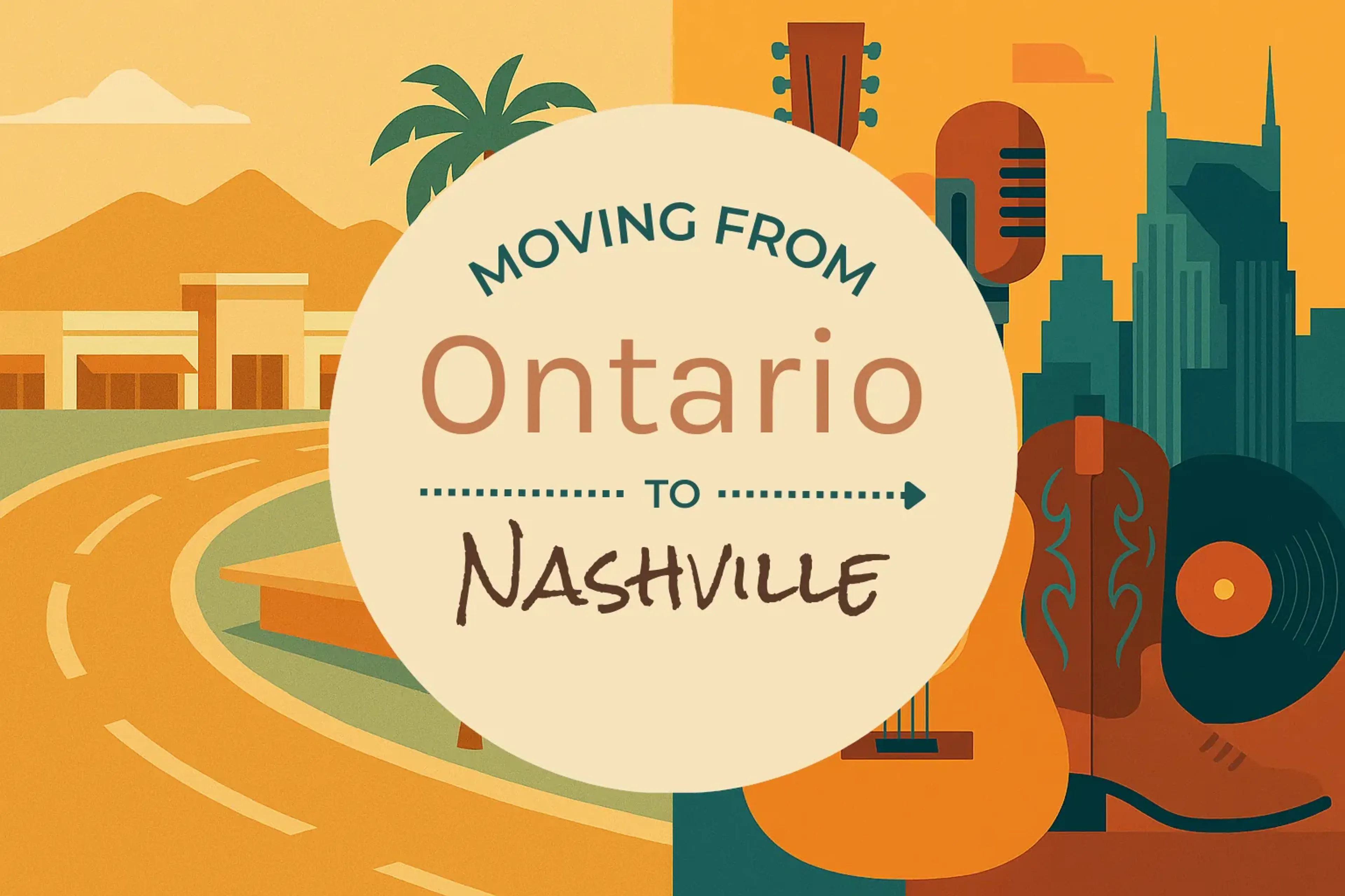 Side-by-side comparison of Ontario to Nashville moving companies