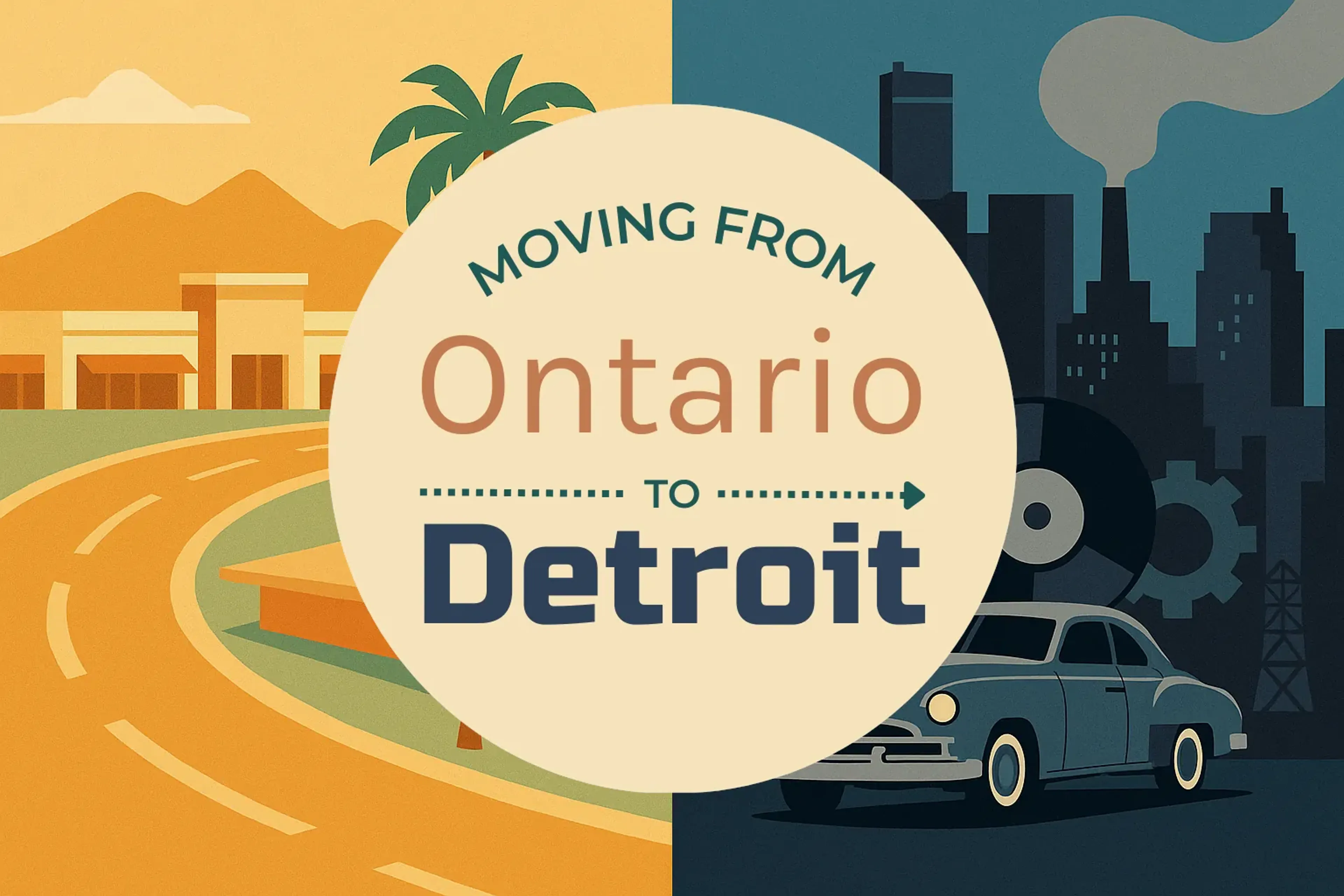 Side-by-side comparison of Ontario to Detroit moving companies