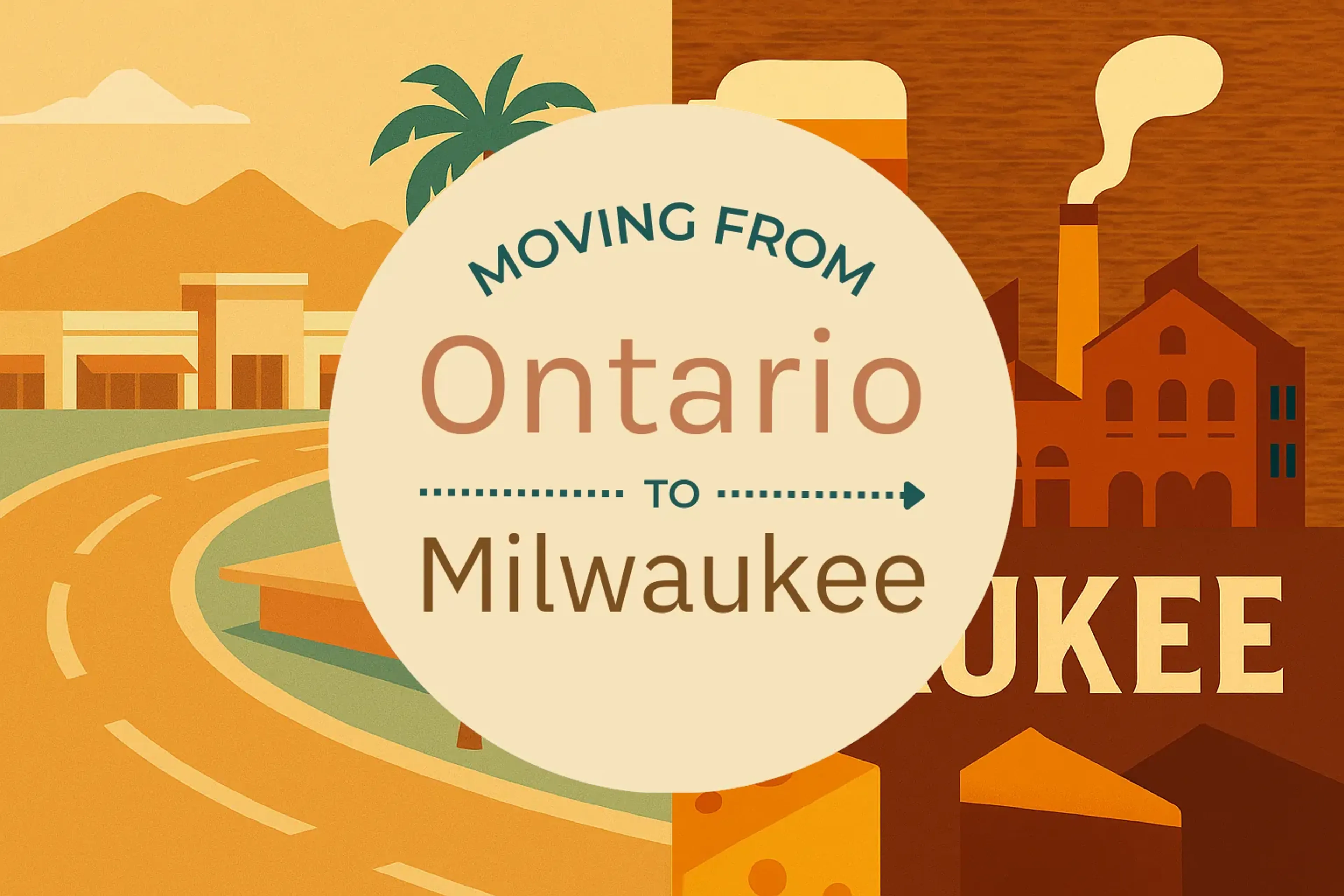 Side-by-side comparison of Ontario to Milwaukee moving companies