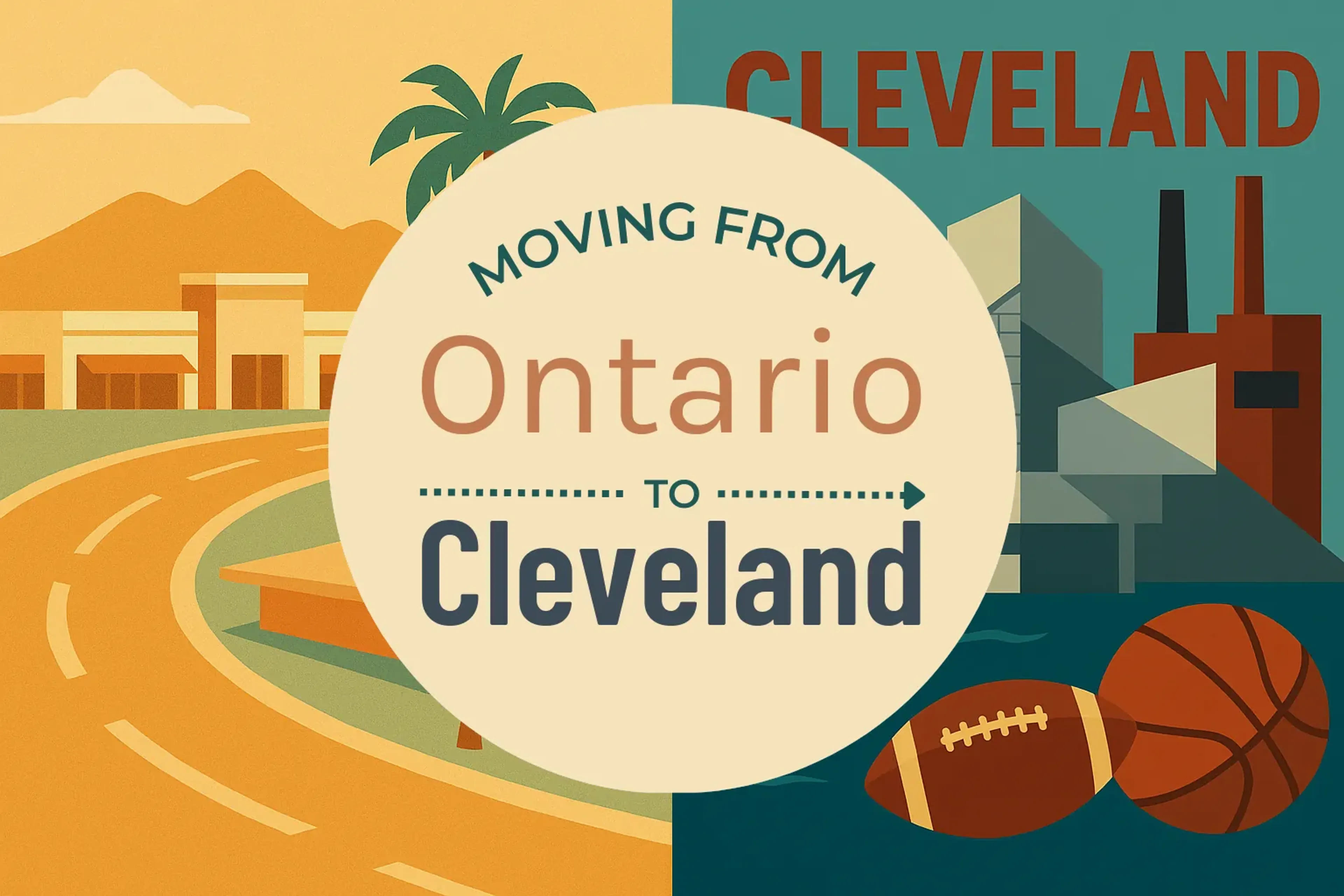 Side-by-side comparison of Ontario to Cleveland moving companies