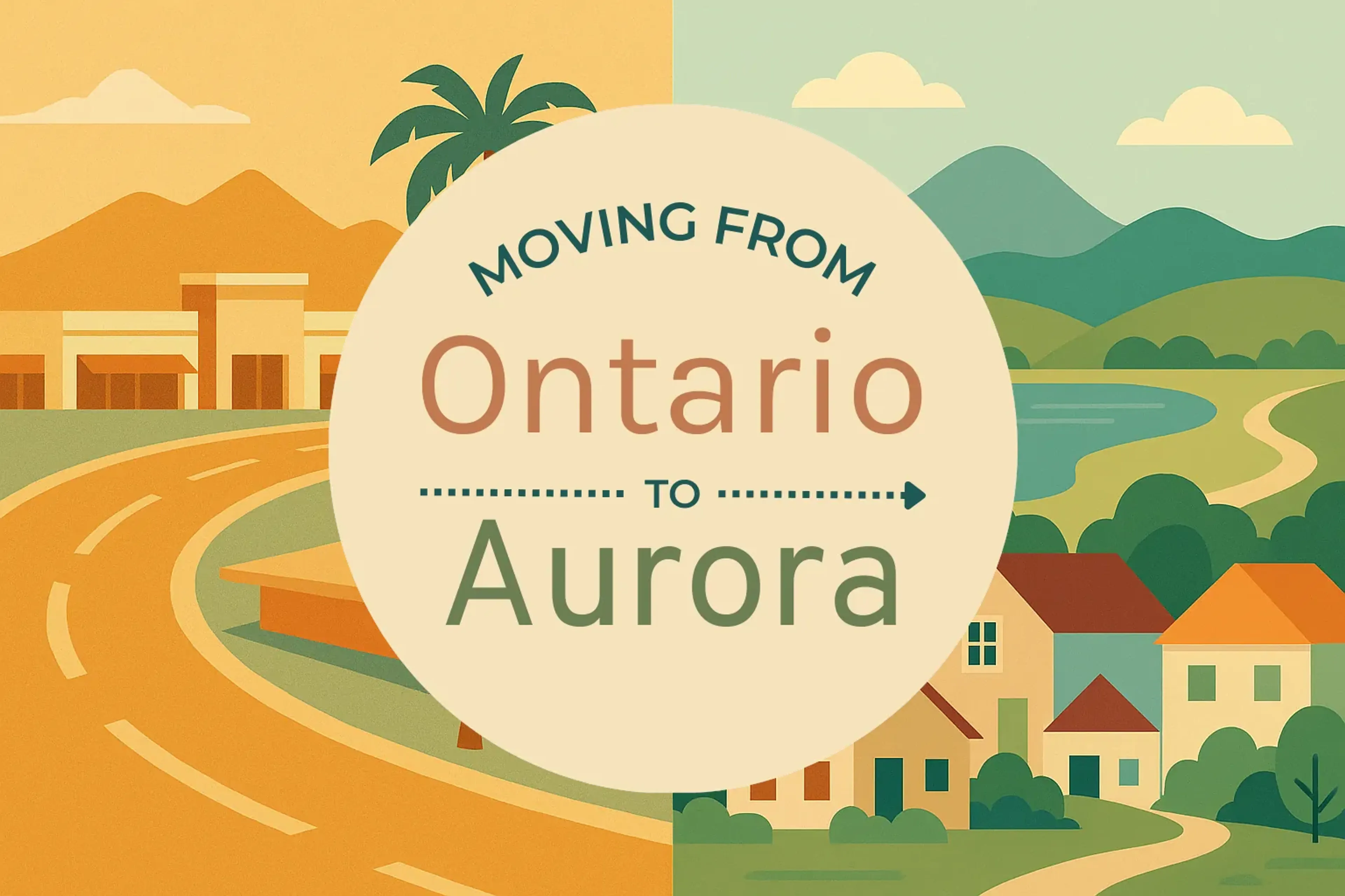 Side-by-side comparison of Ontario to Aurora moving companies