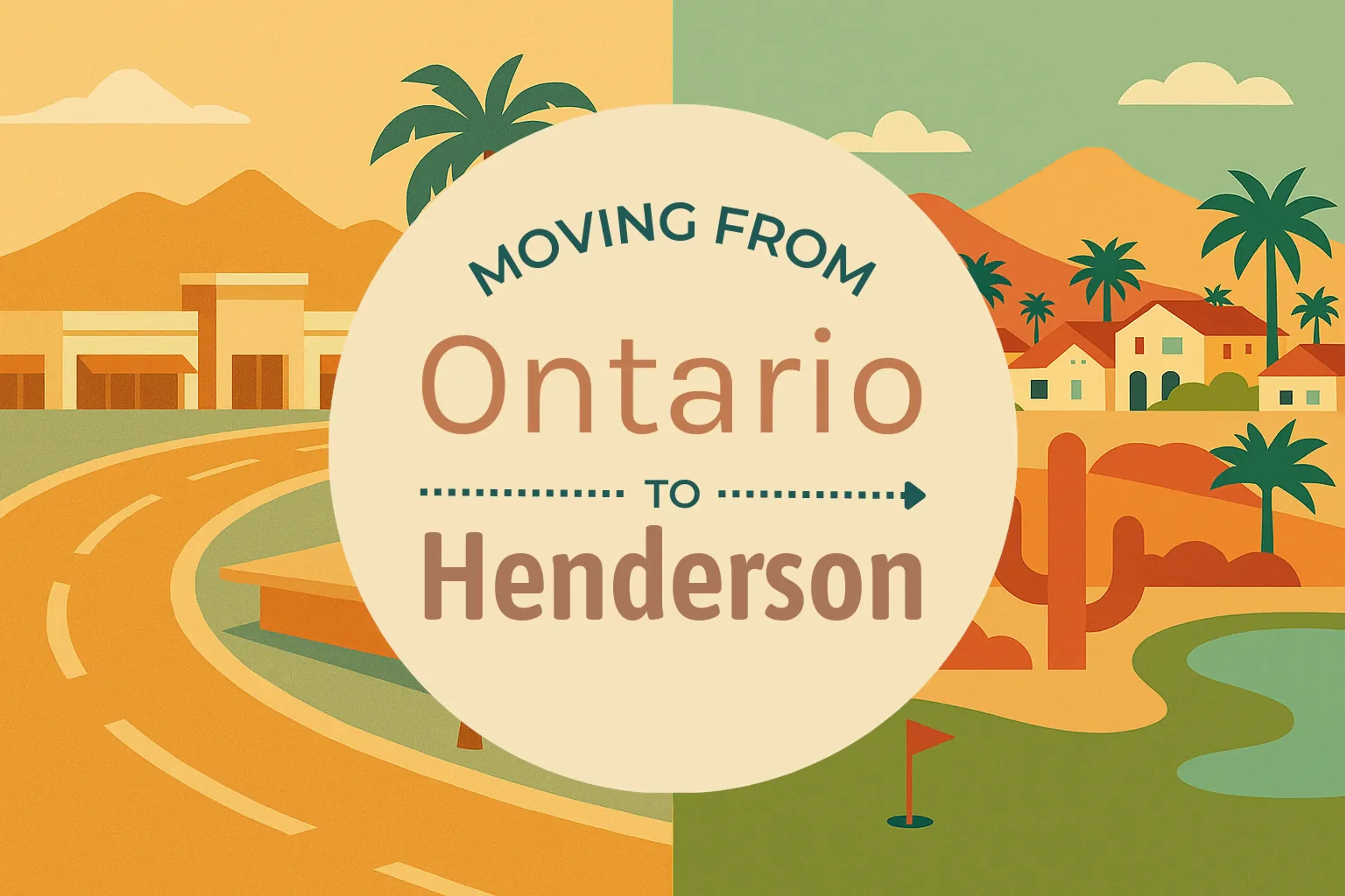 Side-by-side comparison of Ontario to Henderson moving companies