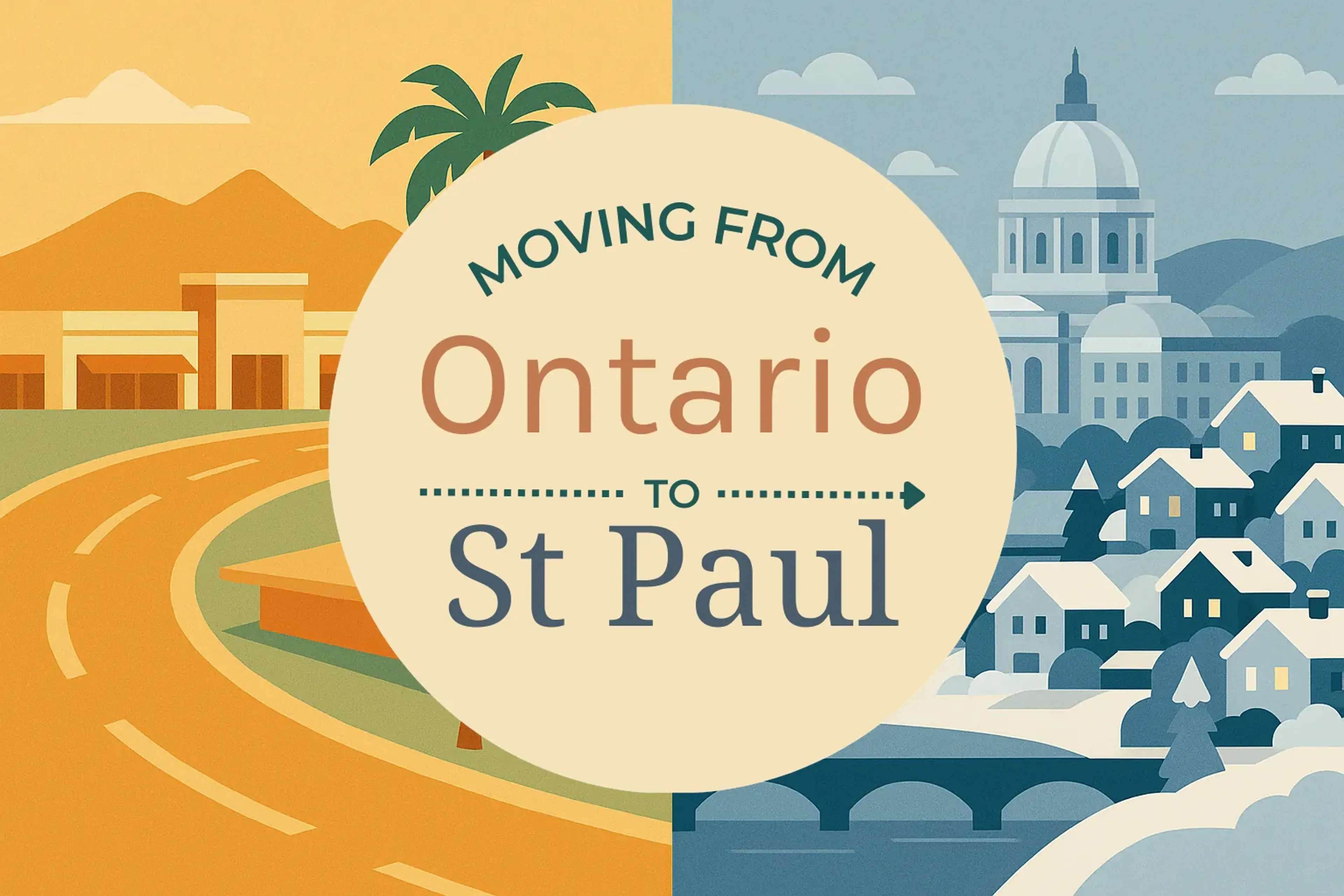 Side-by-side comparison of Ontario to St. Paul moving companies
