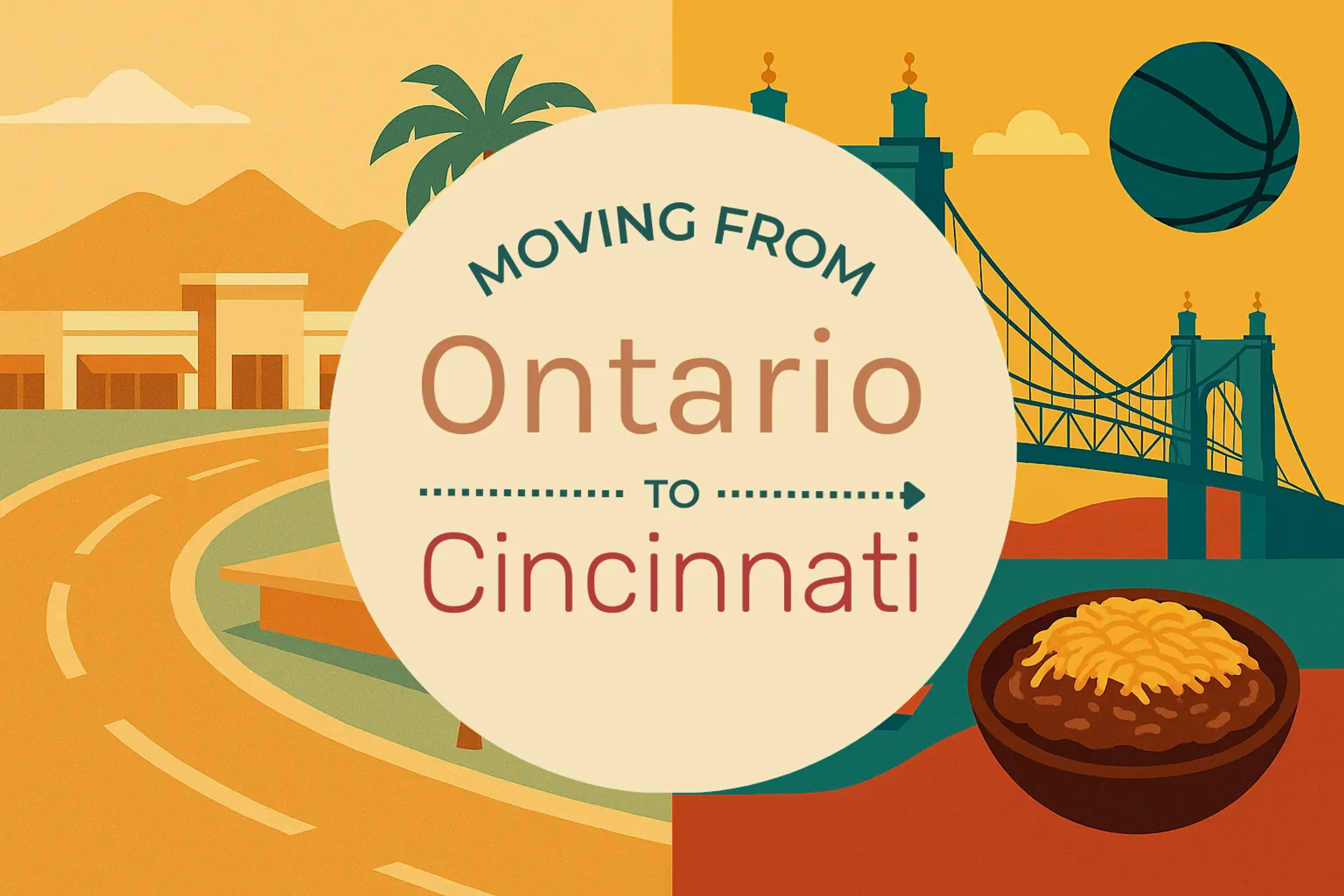 Side-by-side comparison of Ontario to Cincinnati moving companies