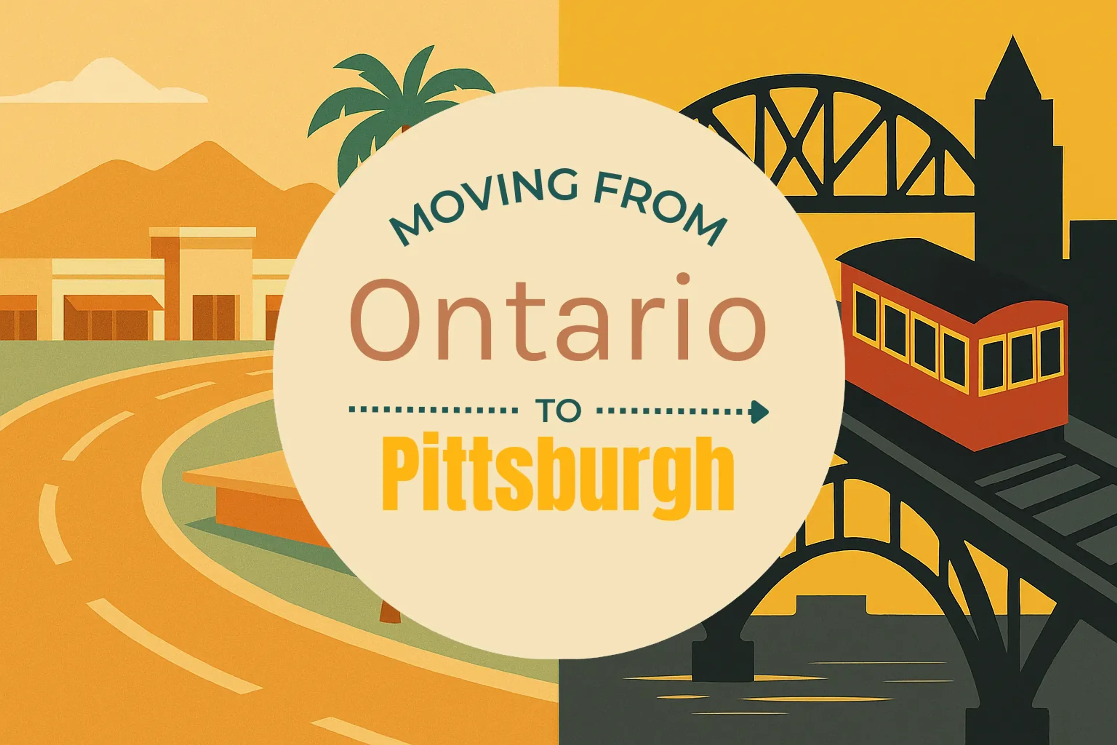Side-by-side comparison of Ontario to Pittsburgh moving companies