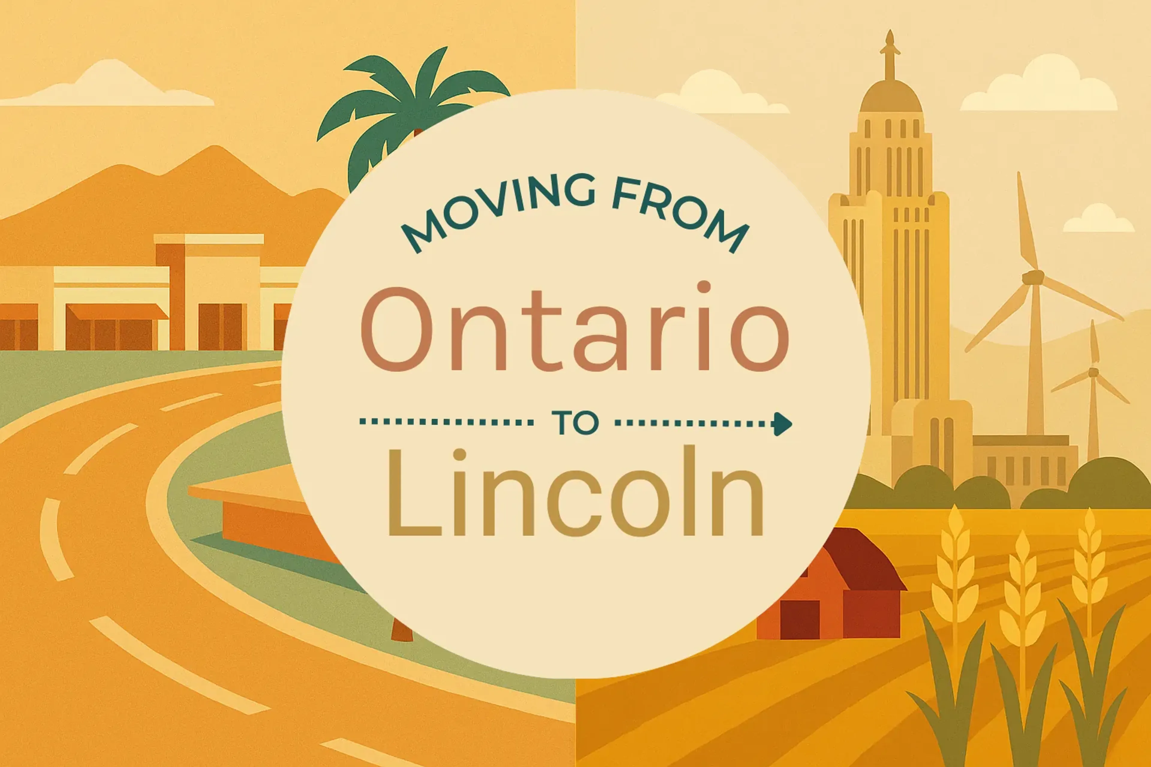 Side-by-side comparison of Ontario to Lincoln moving companies