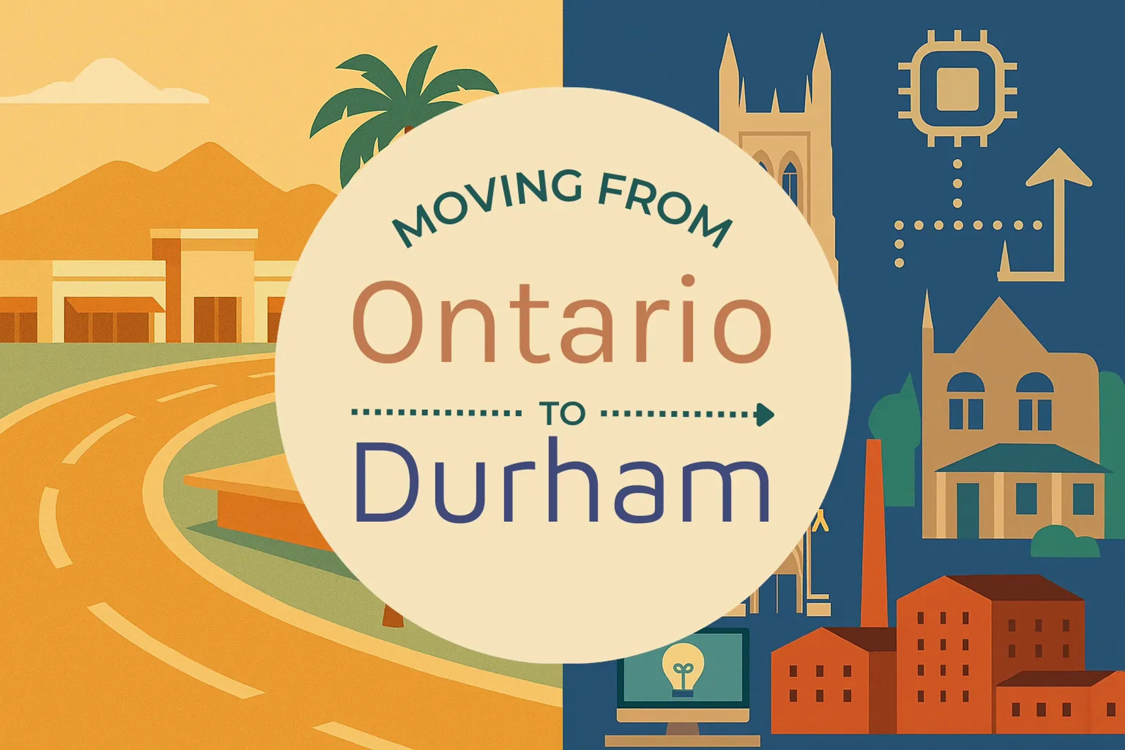Side-by-side comparison of Ontario to Durham moving companies