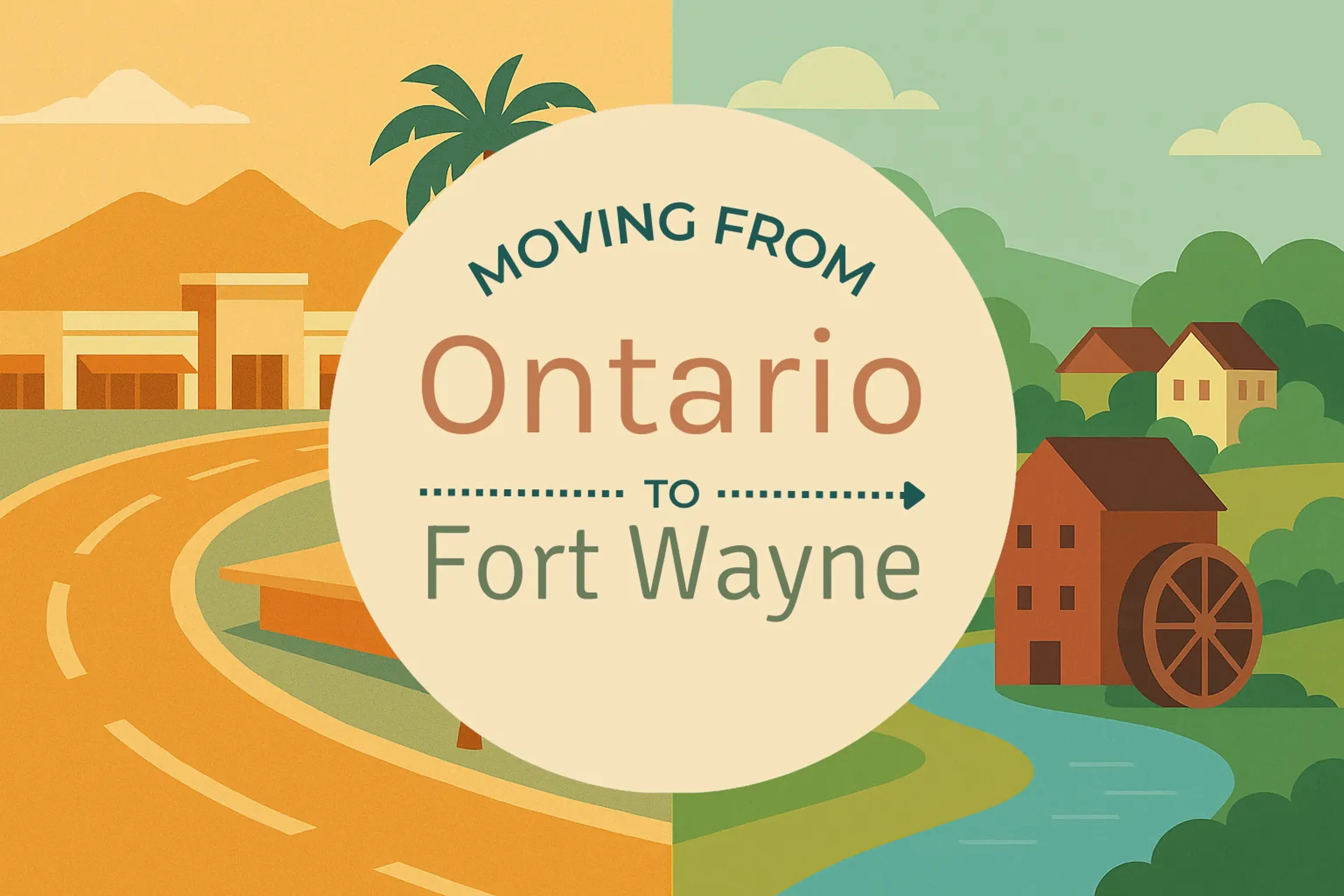 Side-by-side comparison of Ontario to Fort Wayne moving companies