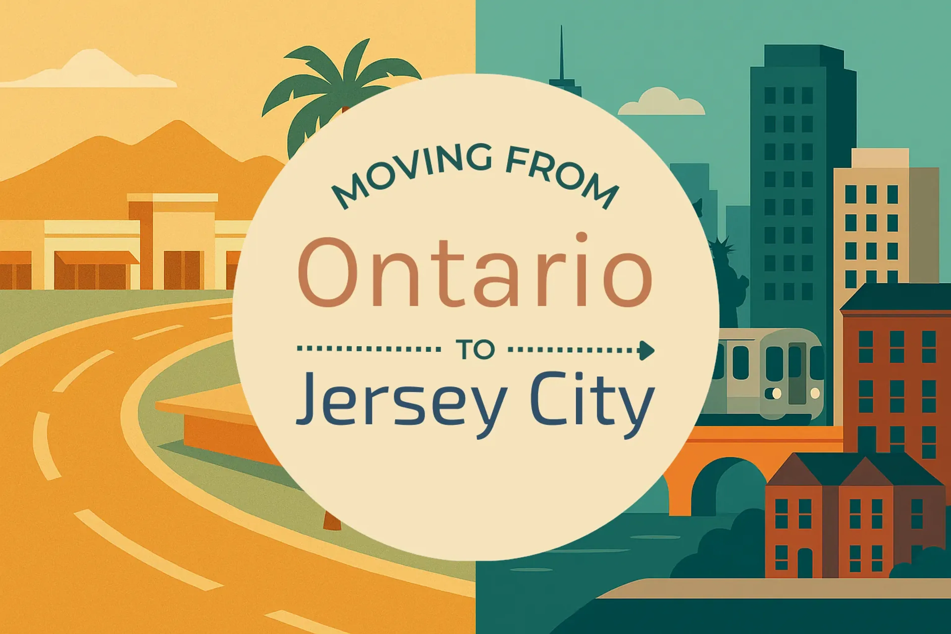 Side-by-side comparison of Ontario to Jersey City moving companies