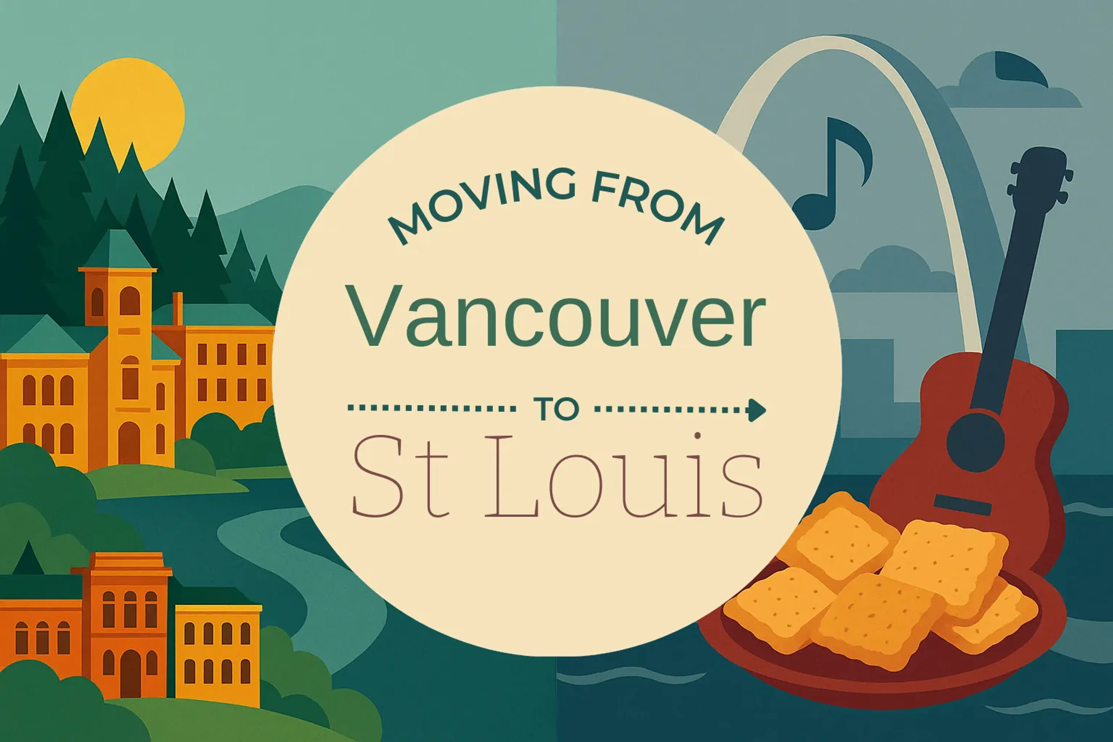 Side-by-side comparison of Vancouver to St. Louis moving companies