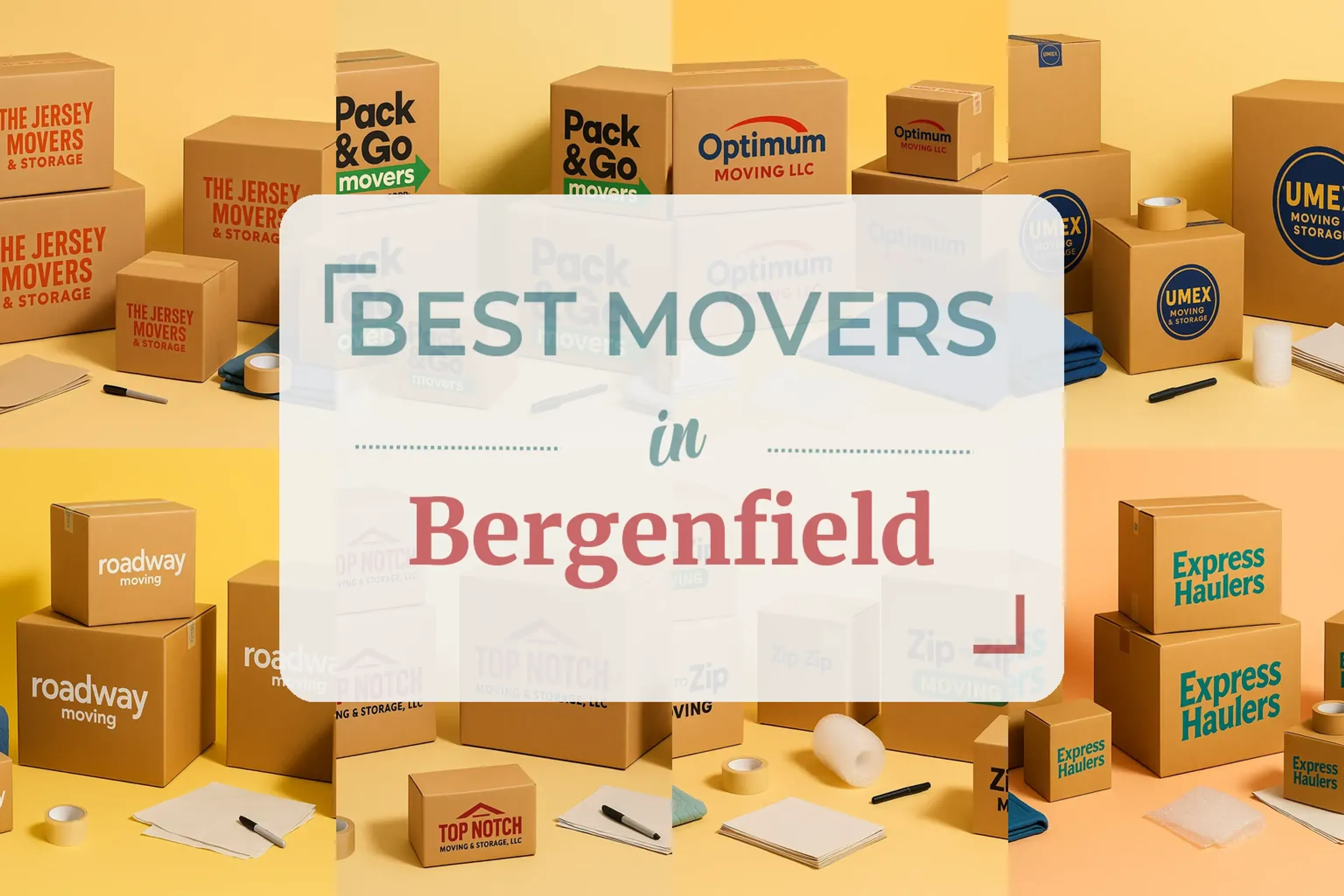 Side-by-side comparison of Bergenfield moving companies