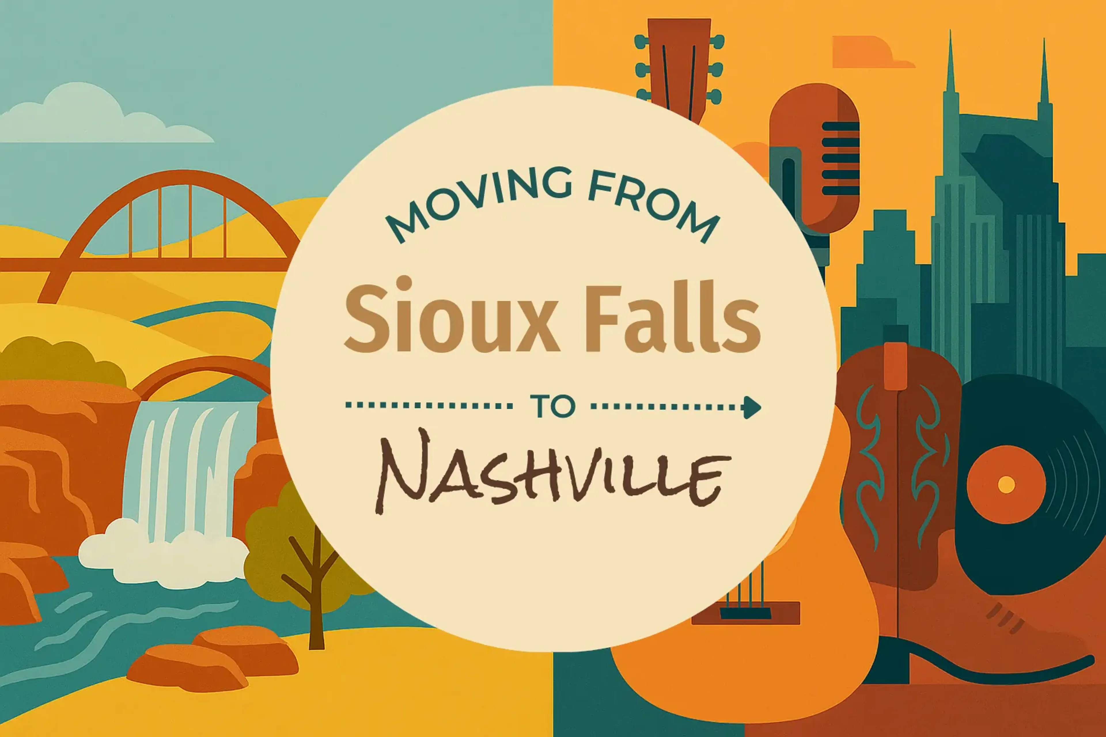 Side-by-side comparison of Sioux Falls to Nashville moving companies