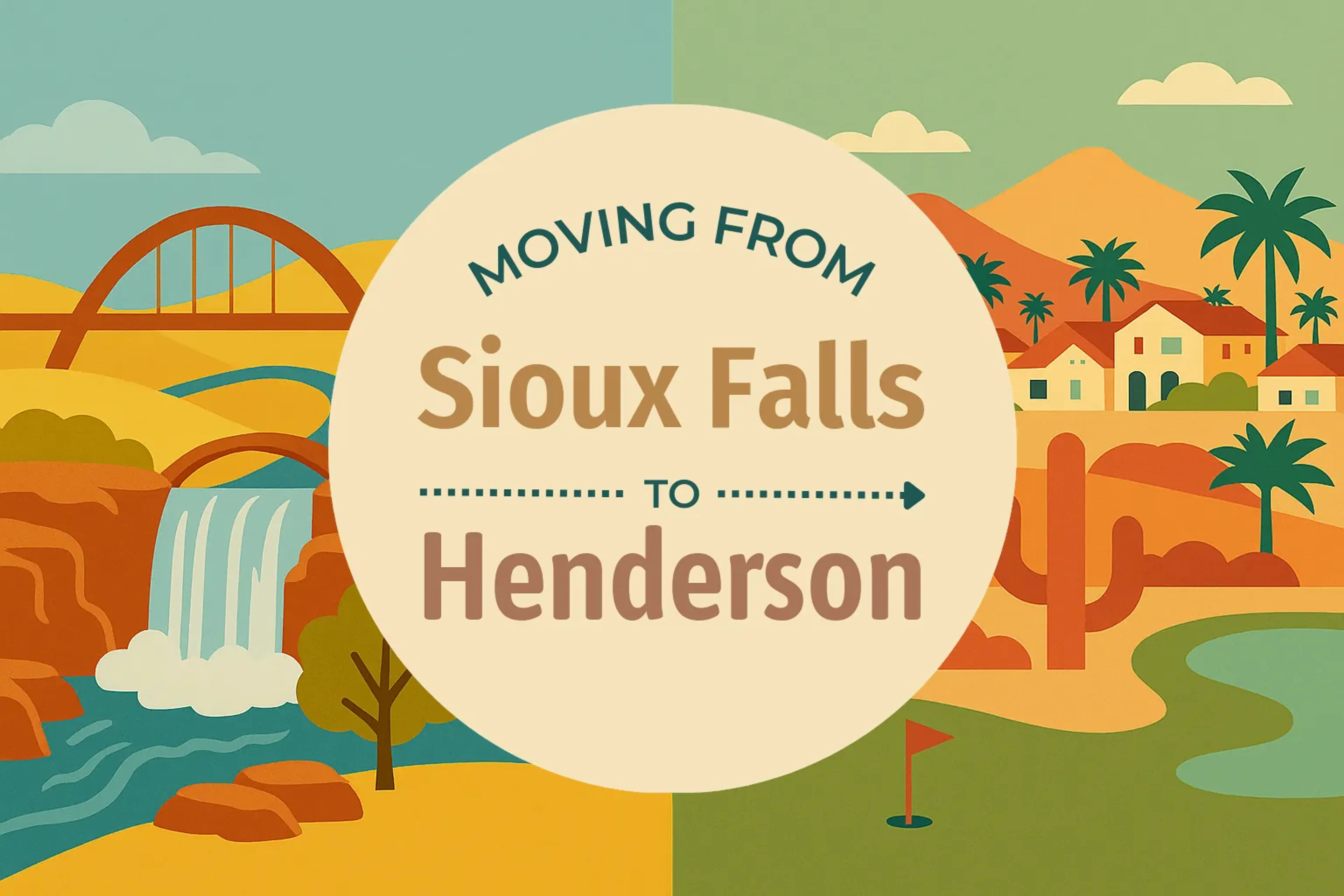 Side-by-side comparison of Sioux Falls to Henderson moving companies