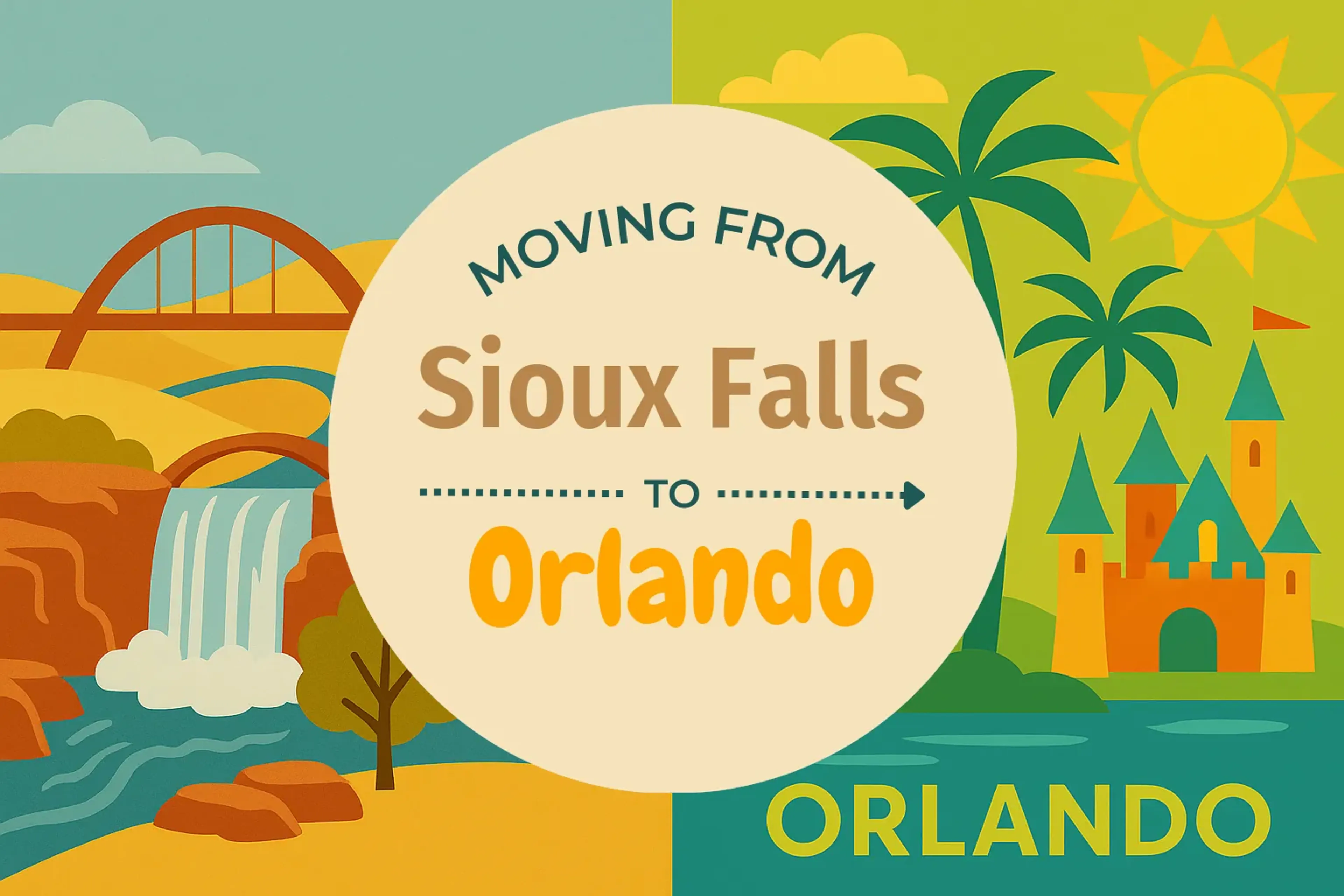 Side-by-side comparison of Sioux Falls to Orlando moving companies