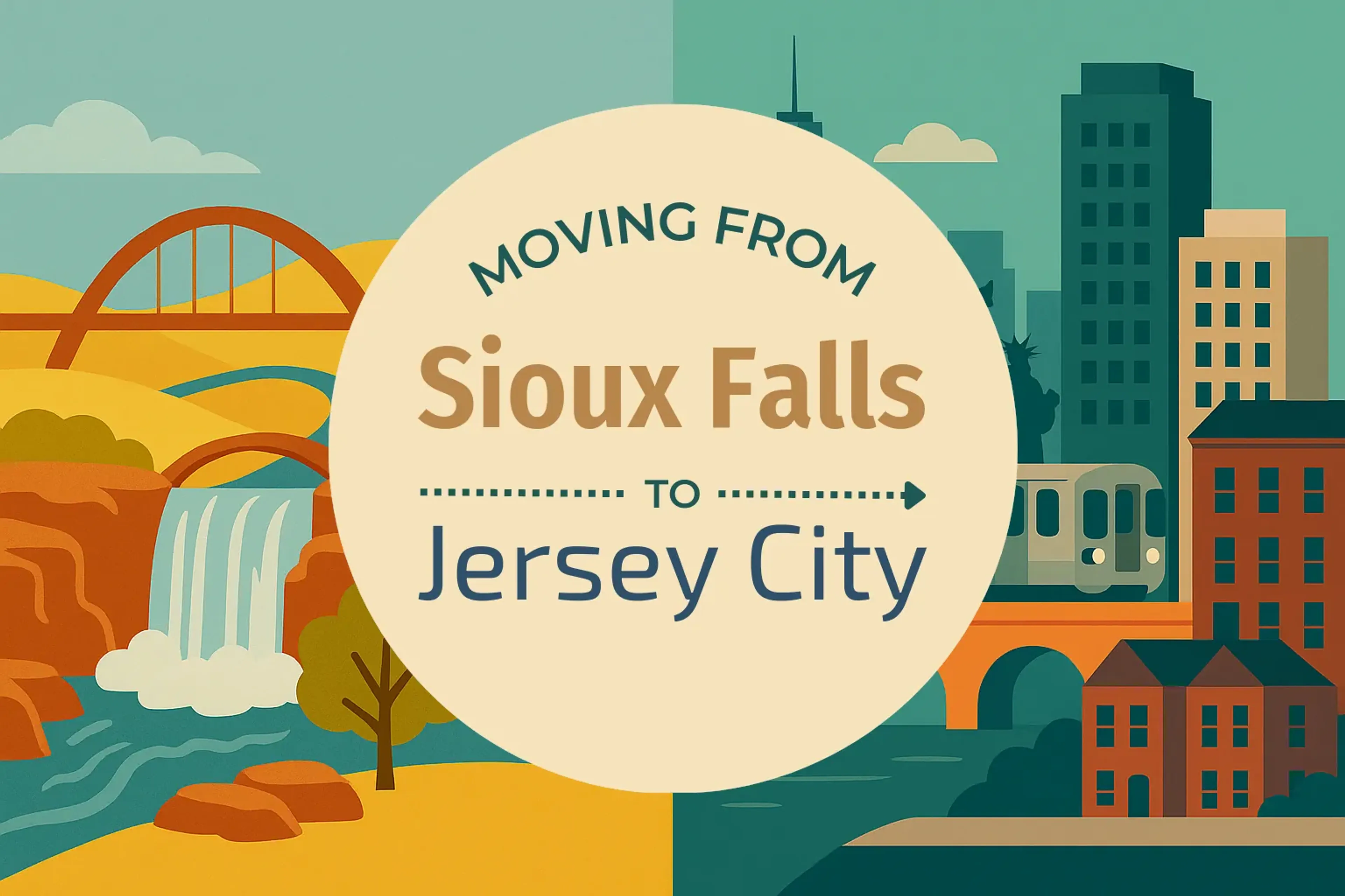 Side-by-side comparison of Sioux Falls to Jersey City moving companies